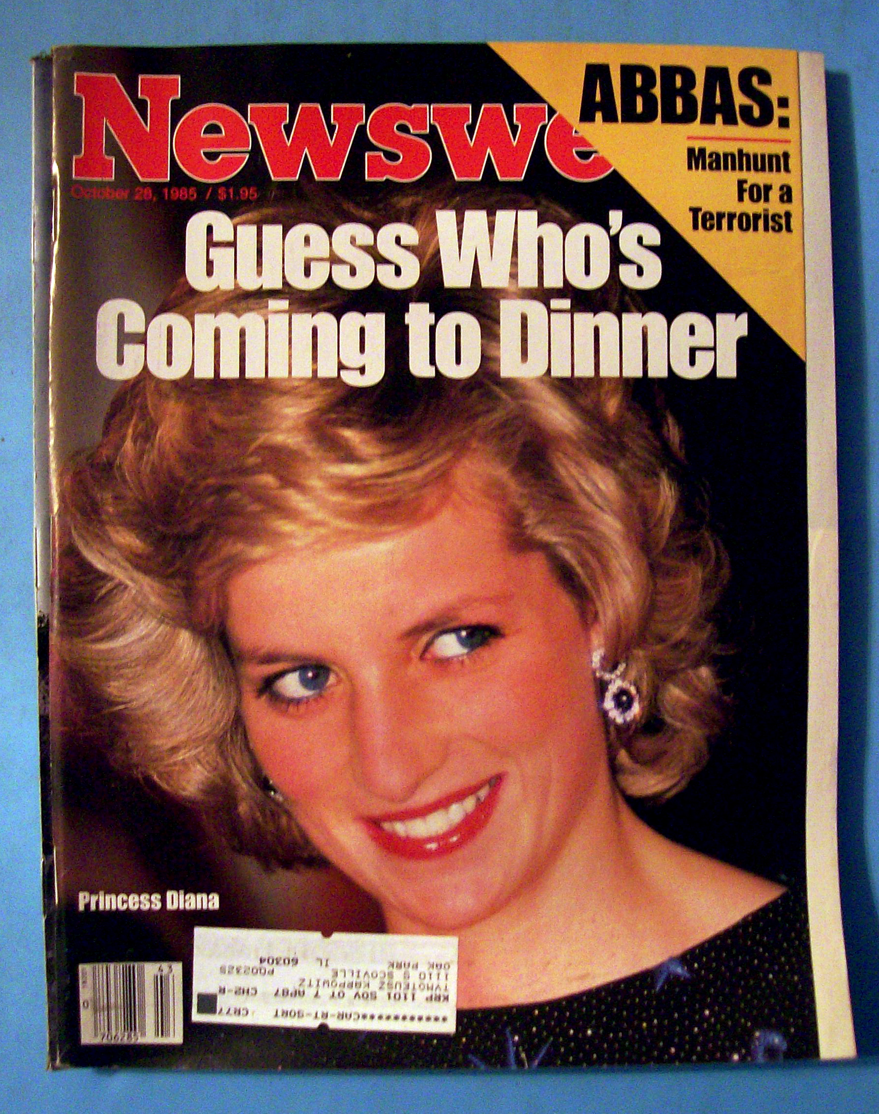 Newsweek Magazine - October 28, 1985 - Princess Diana
