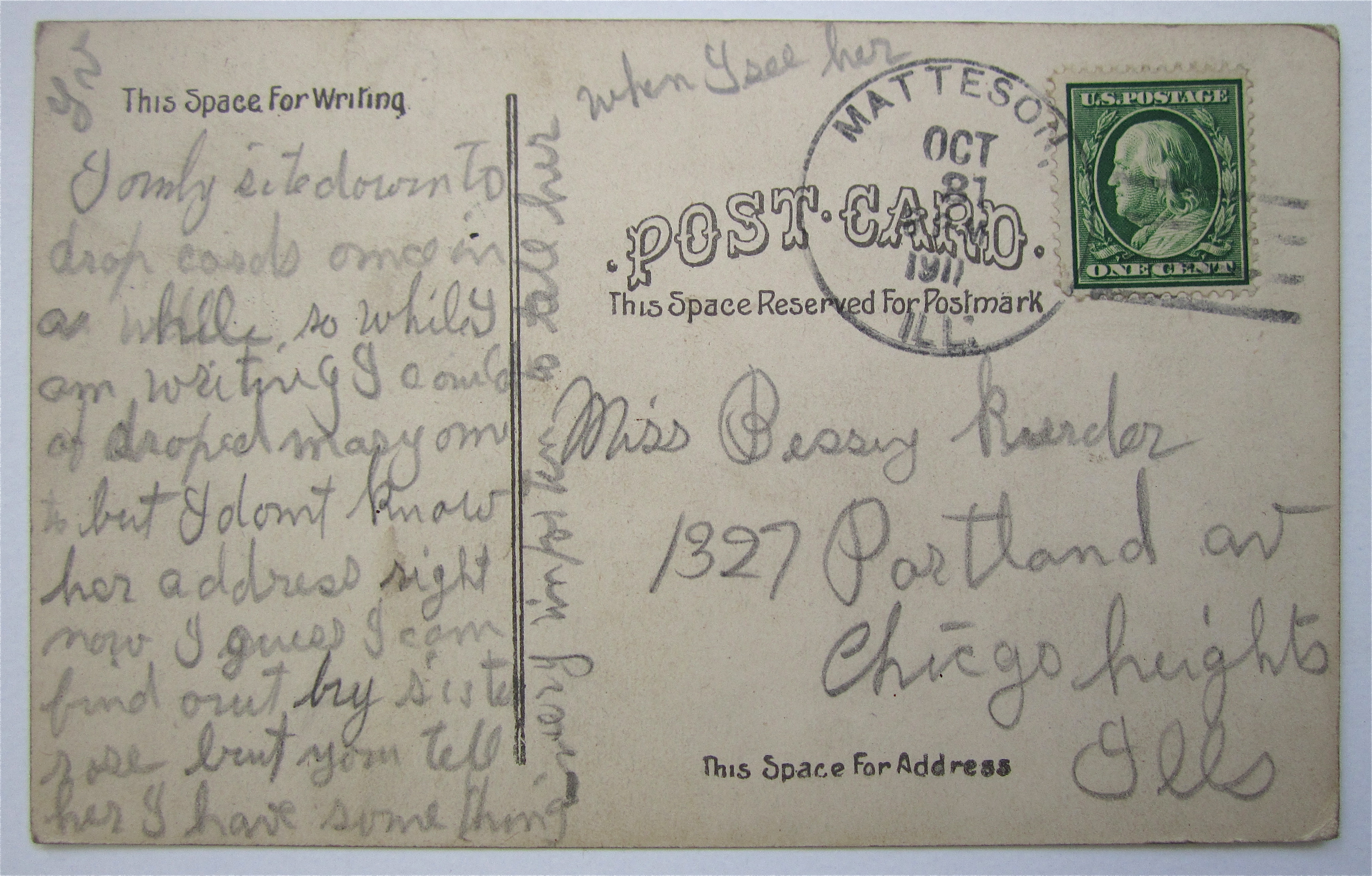 Man And Woman Sitting On Beach Postcard