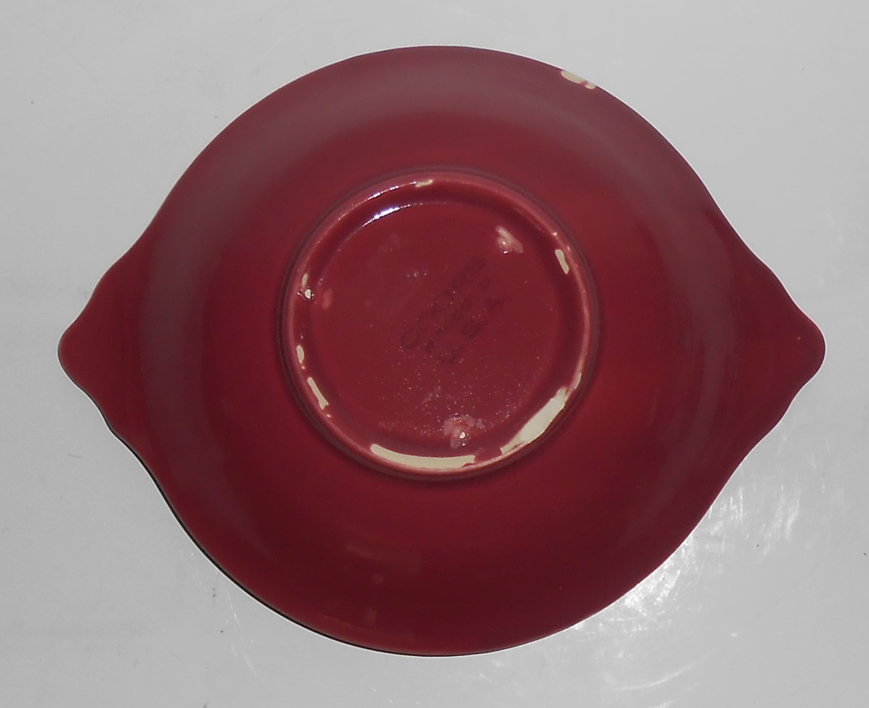 Coors Pottery Rosebud Red Cereal/Oatmeal Bowl #2