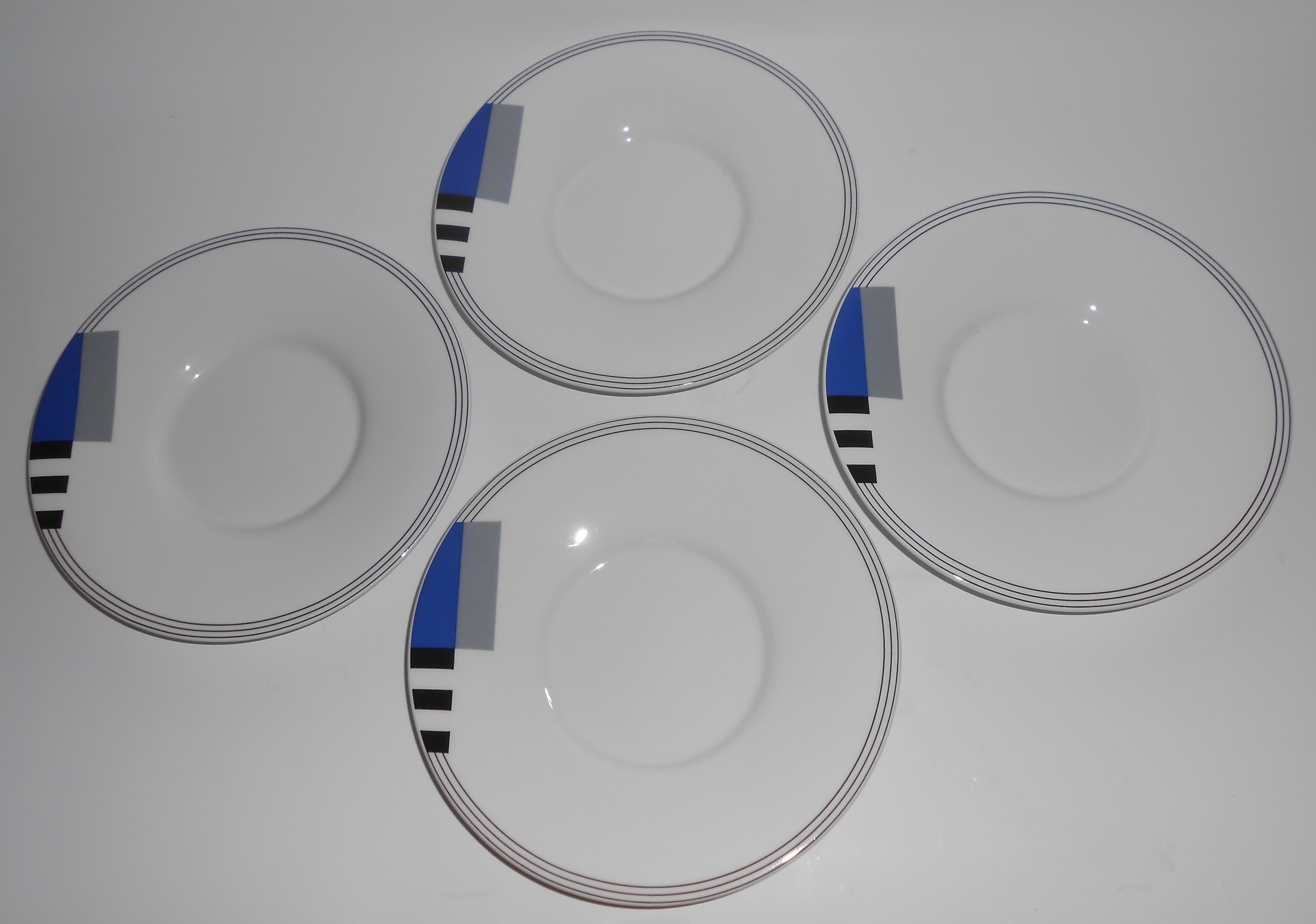 Mikasa China CAK12 High Spirits Set/4 Saucers