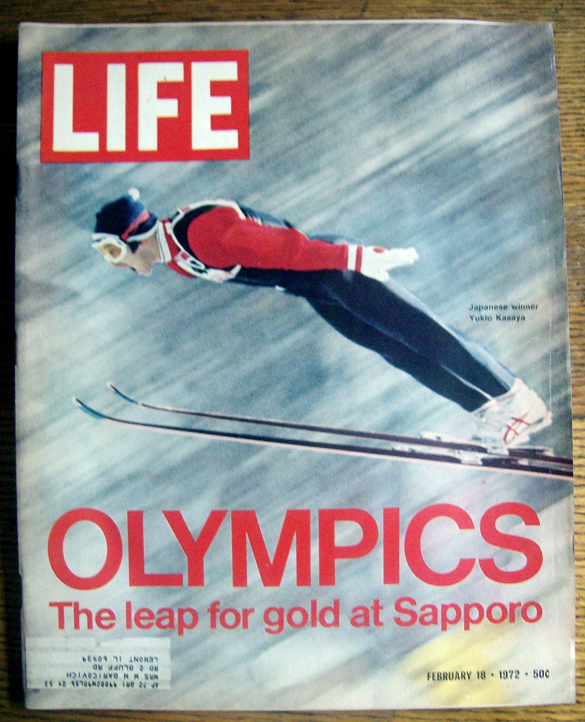 Life  Magazine - February  18,  1972 - Olympics