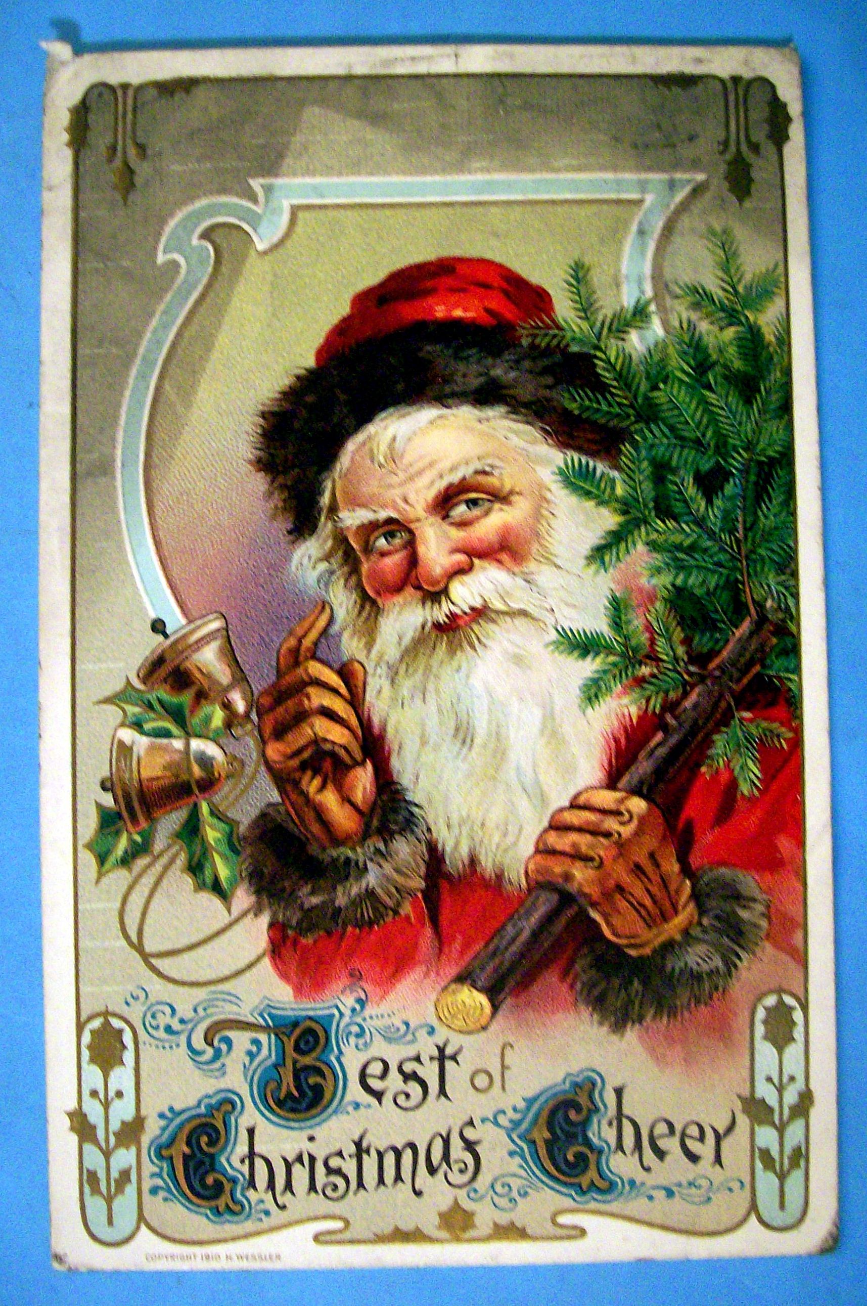 Best of Christmas Cheer Postcard