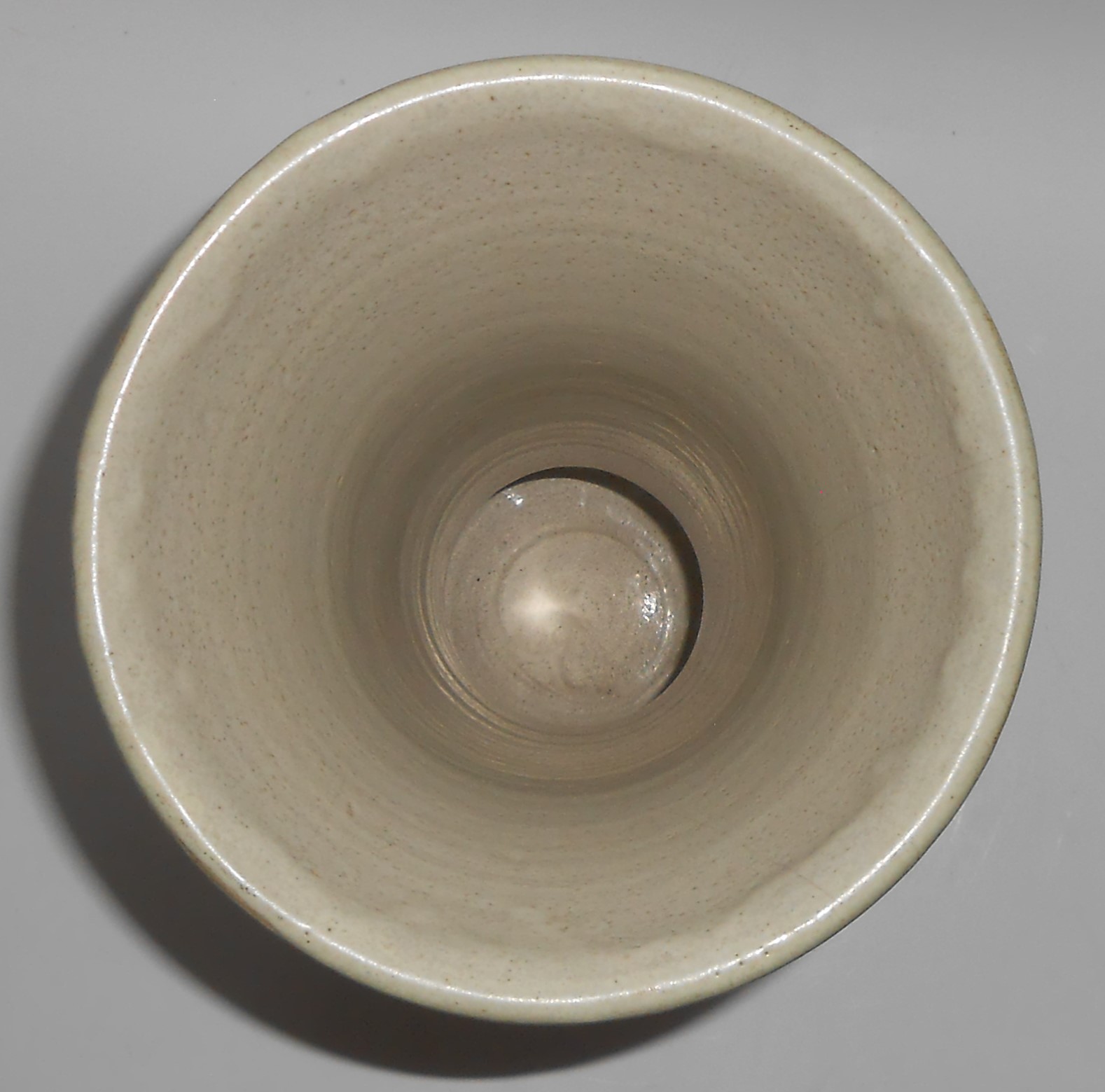Pacific Pottery Stoneware Green Wheel Thrown 12'' Vase