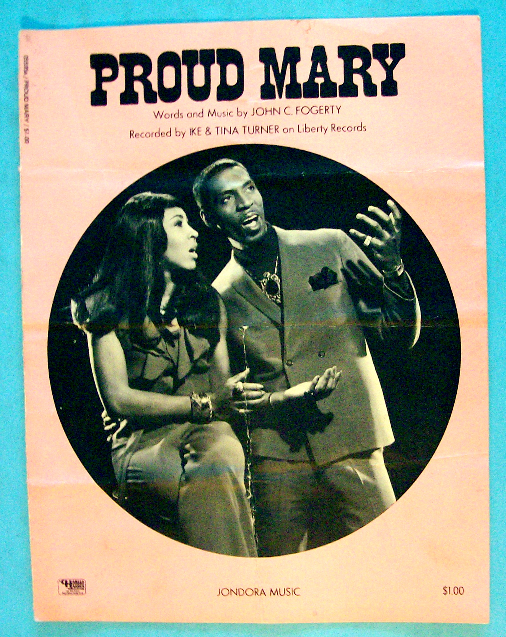 Sheet Music For 1968 Proud Mary