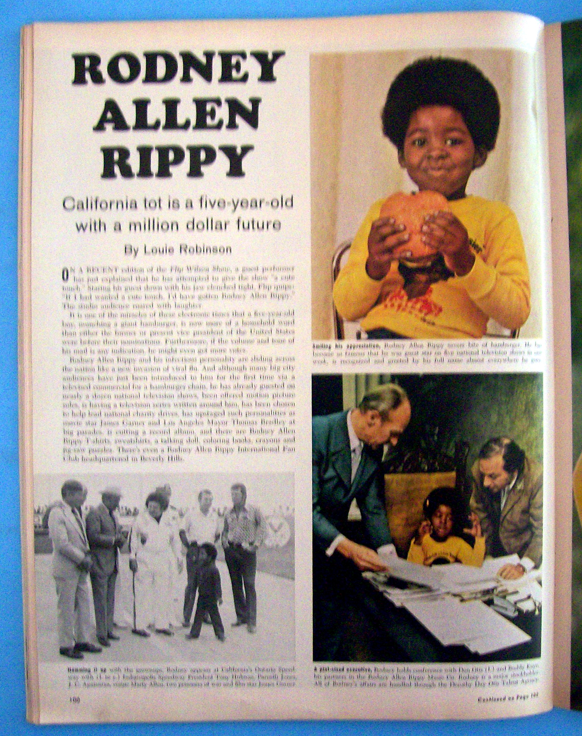 Ebony Magazine-February 1974-Rodney Allen Rippy