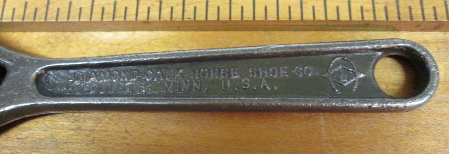 Diamond Horseshoe 6 inch Adjustable Wrench