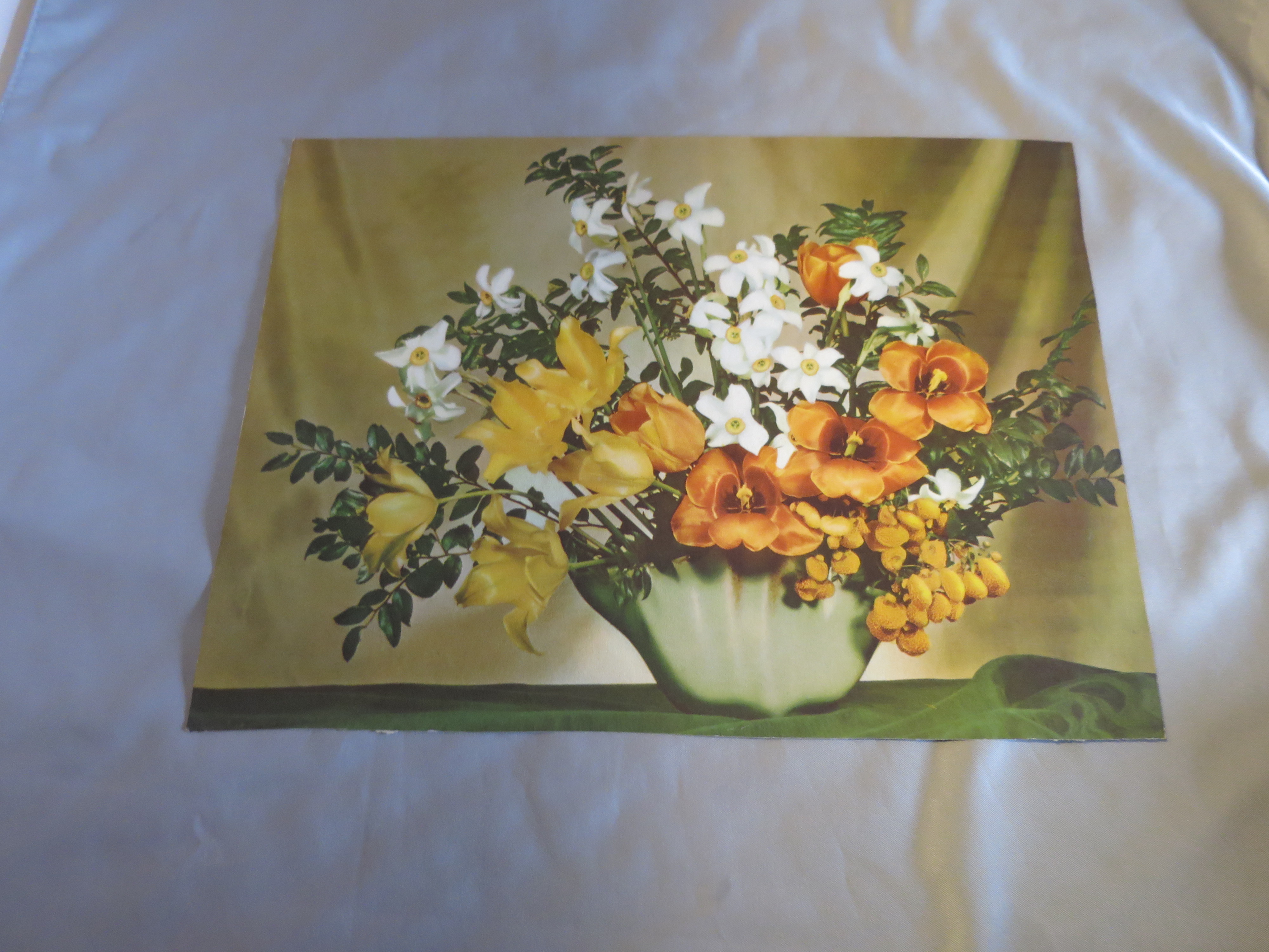 Floral Bouquet Sweet Carols of Spring Ideal Book Print