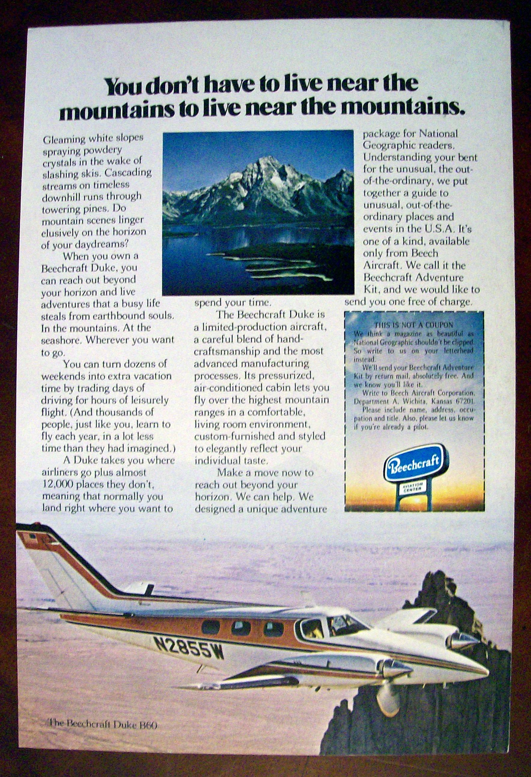 Vintage Ad: 1975 Beechcraft