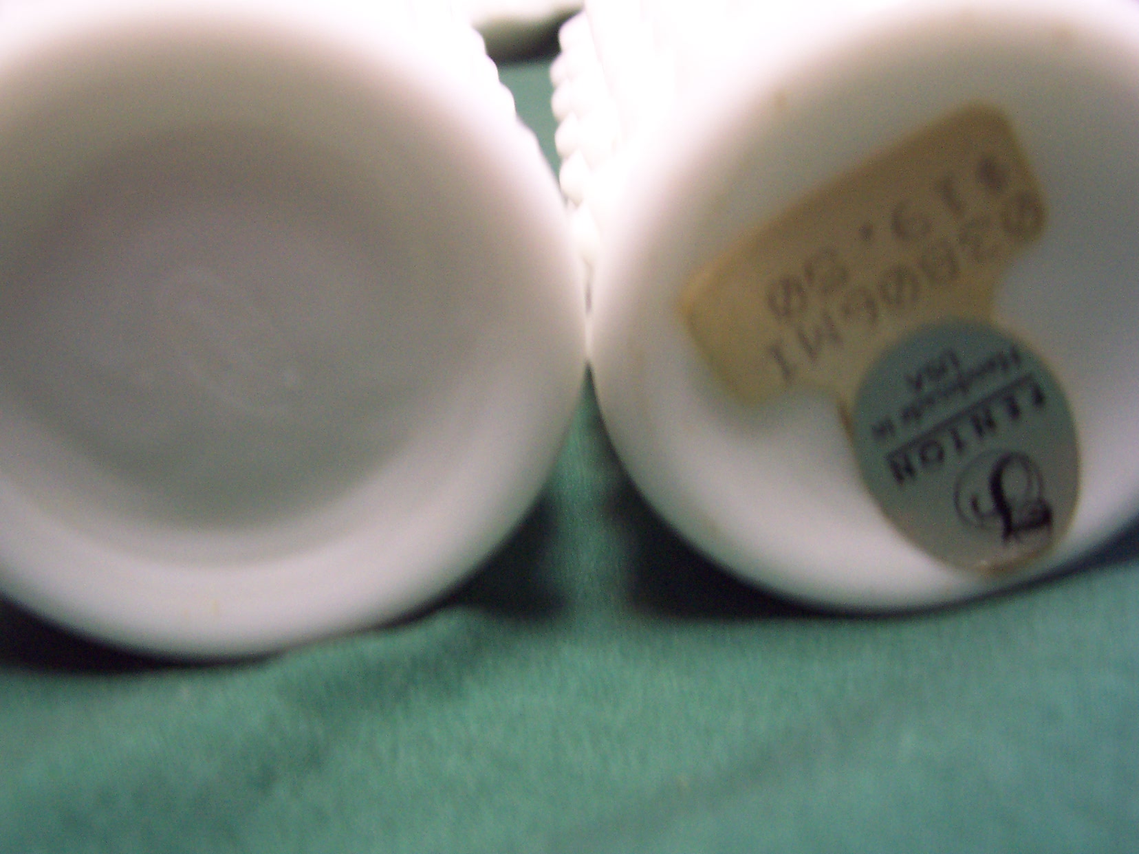 Fenton White Hobnail Milk Glass 4 Piece Set