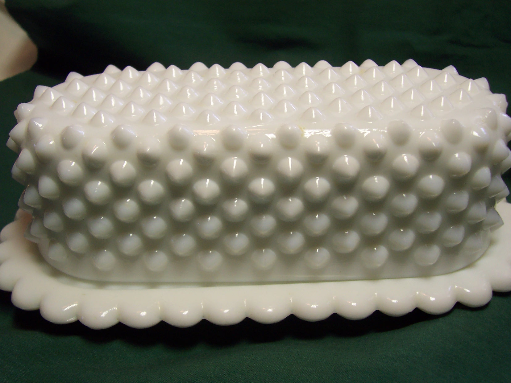 Fenton White Hobnail Milk Glass 4 Piece Set