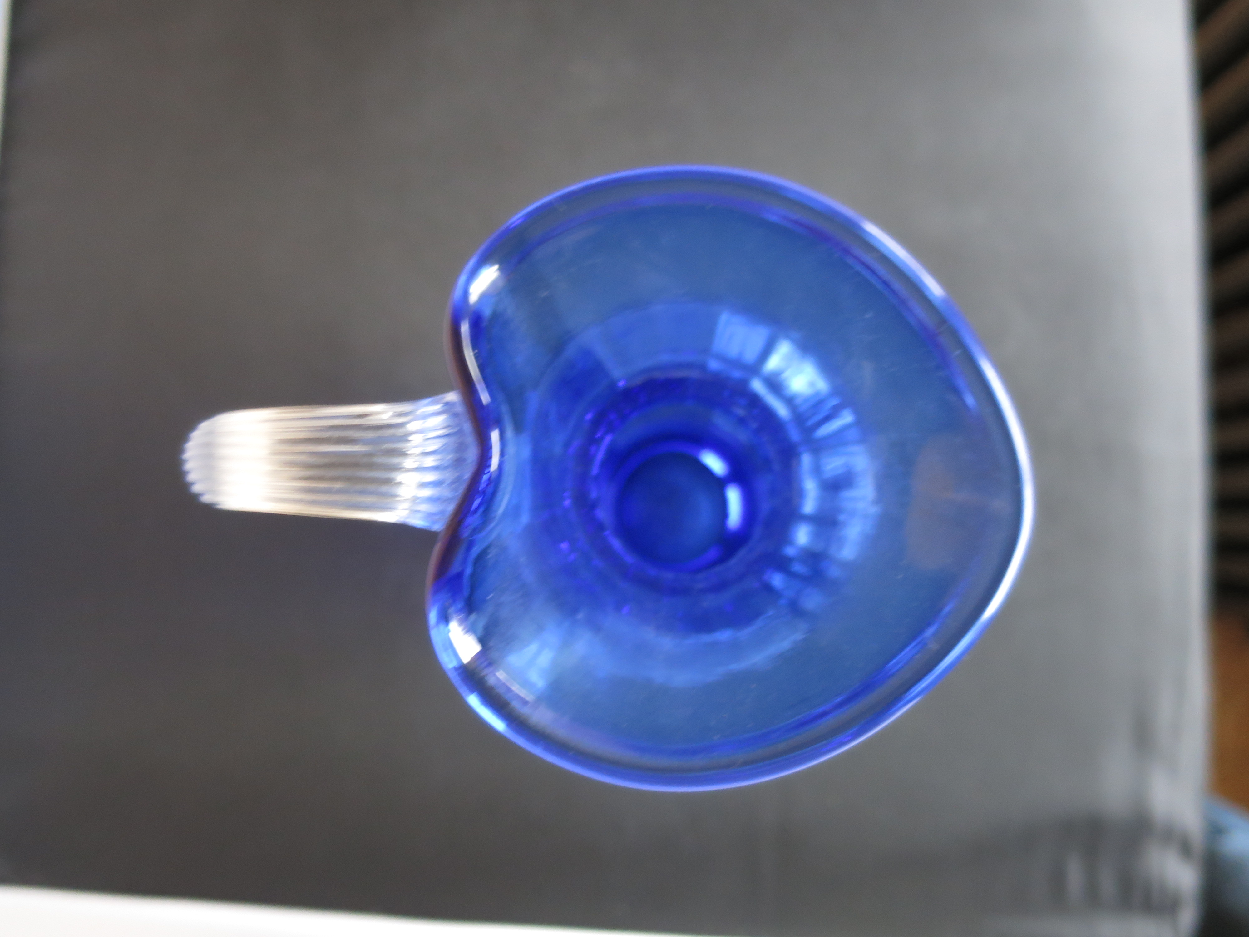 Fenton Art Glass Cobalt Blue Pitcher Smart Classic