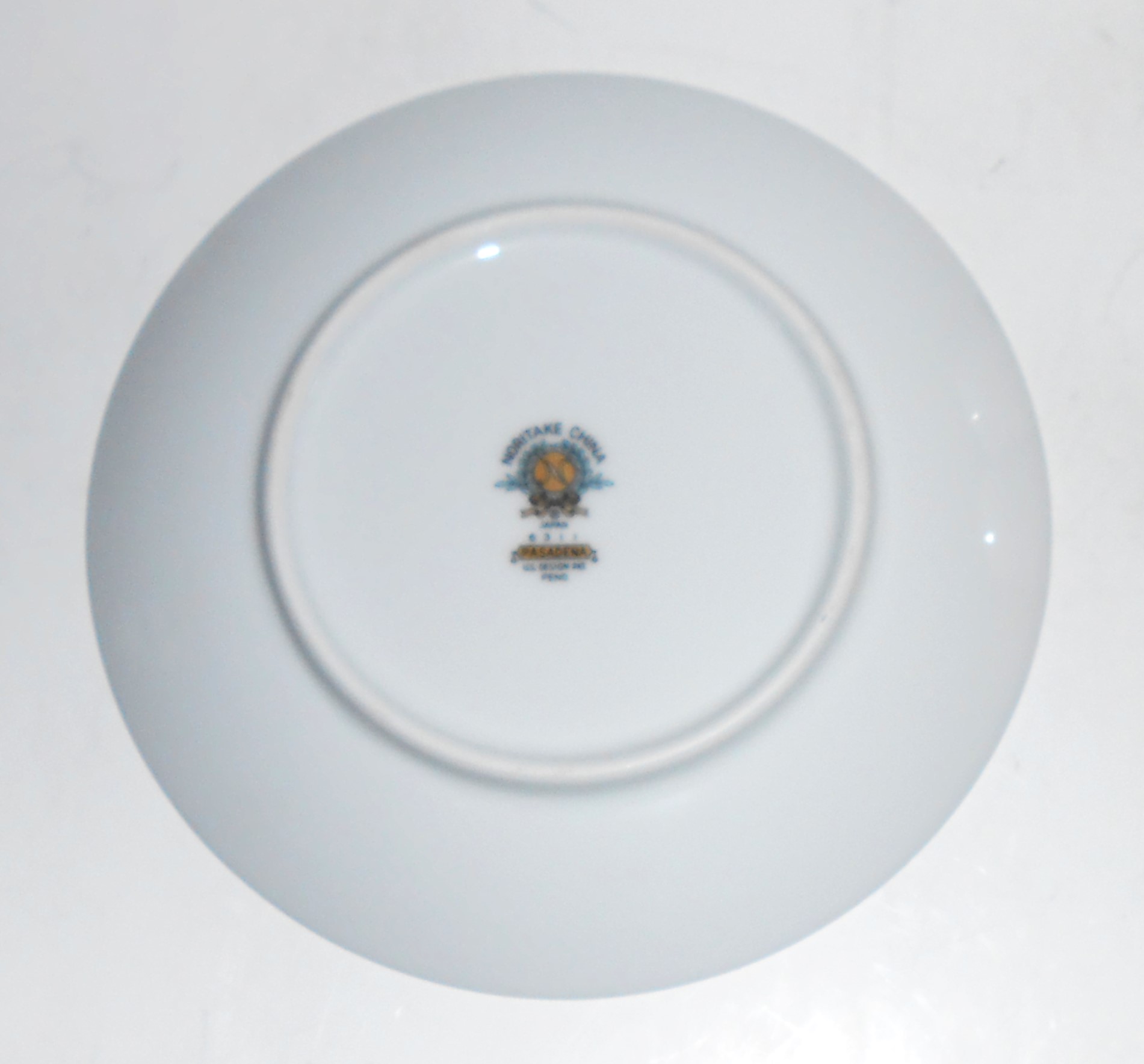 Noritake China Porcelain Platinum 6311 Pasadena Bread P