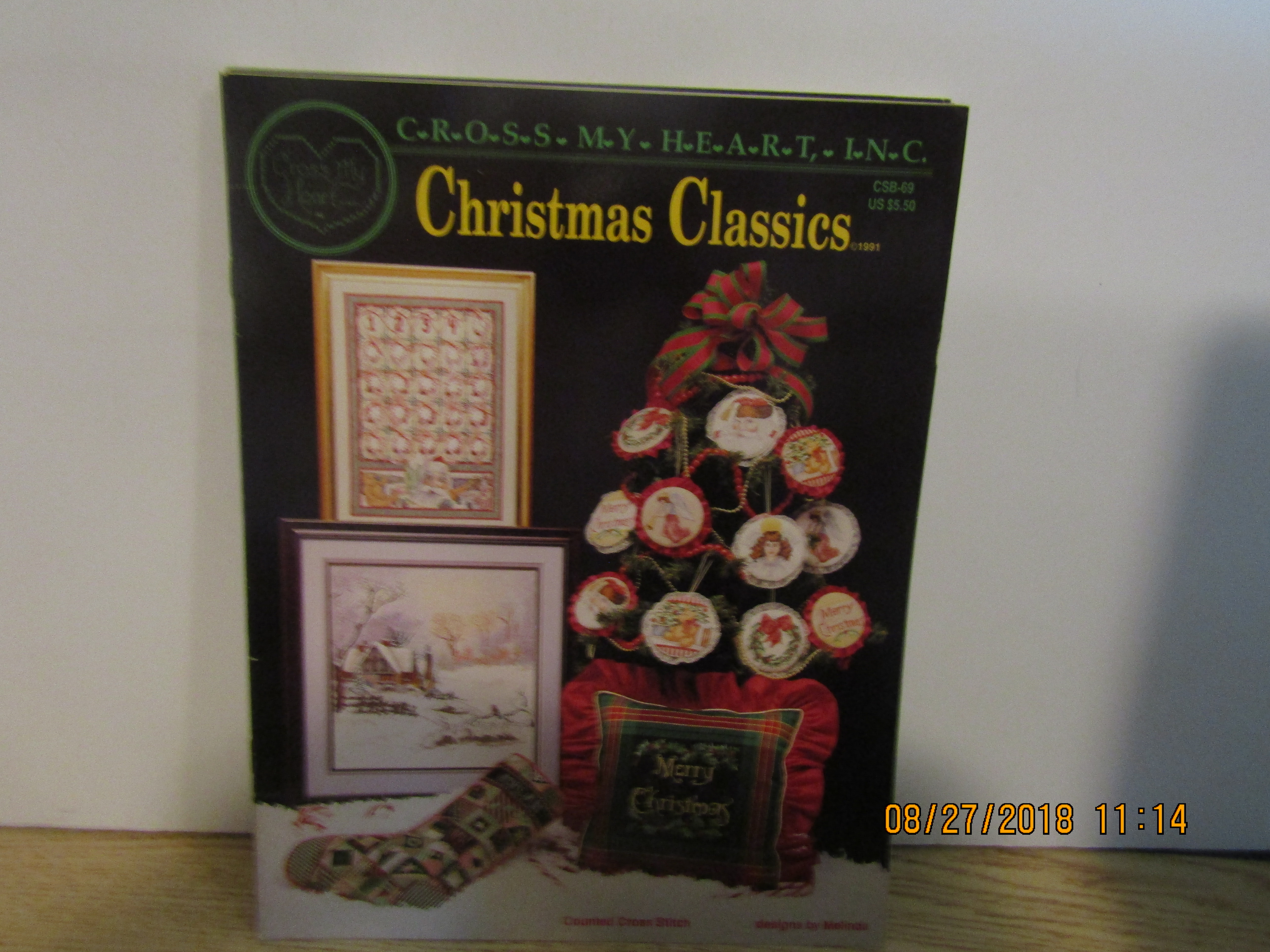 Cross My Heart Craft Book Christmas Classic #csb69