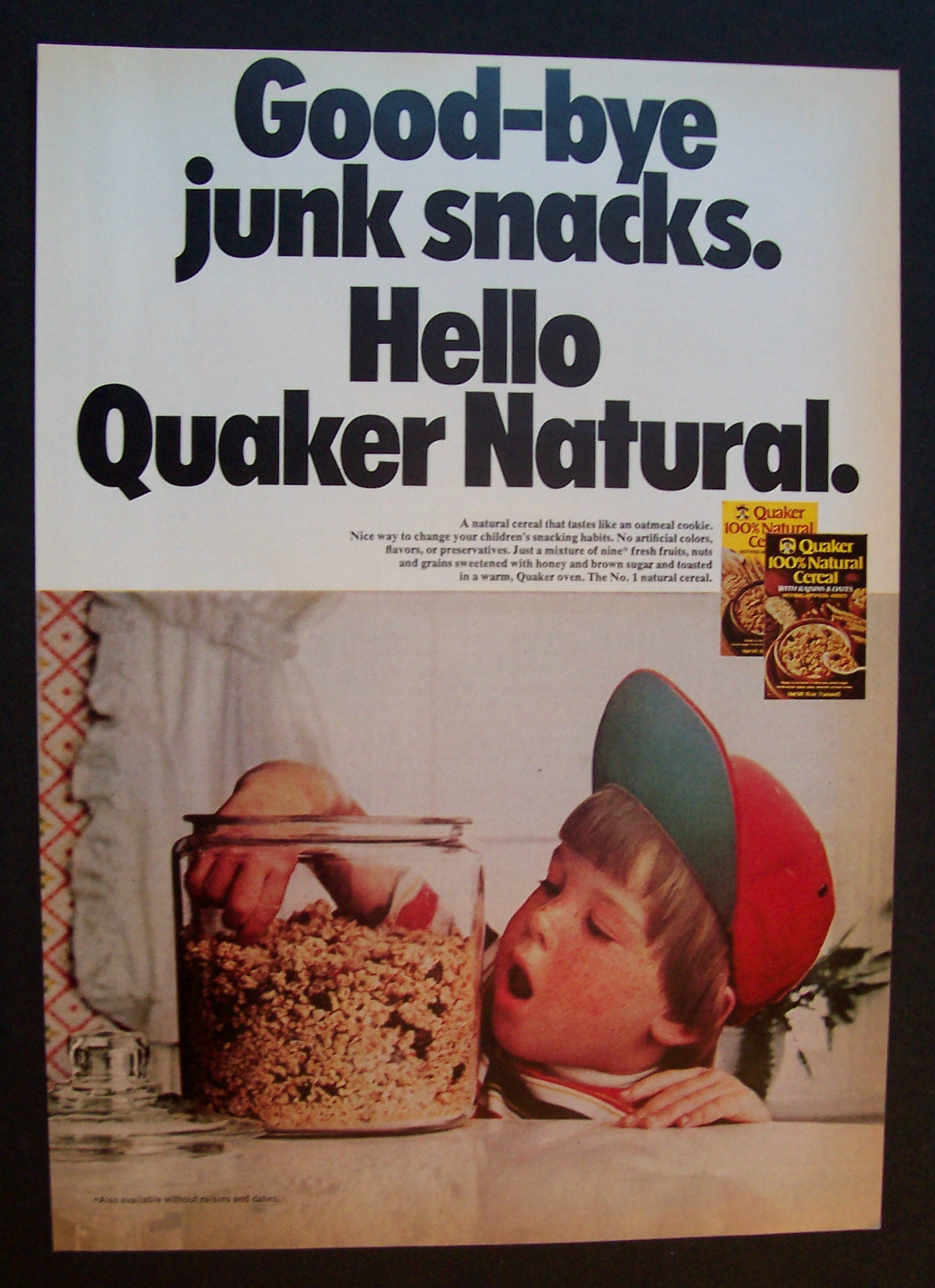 1975  Quaker  100%  Natural  Cereal