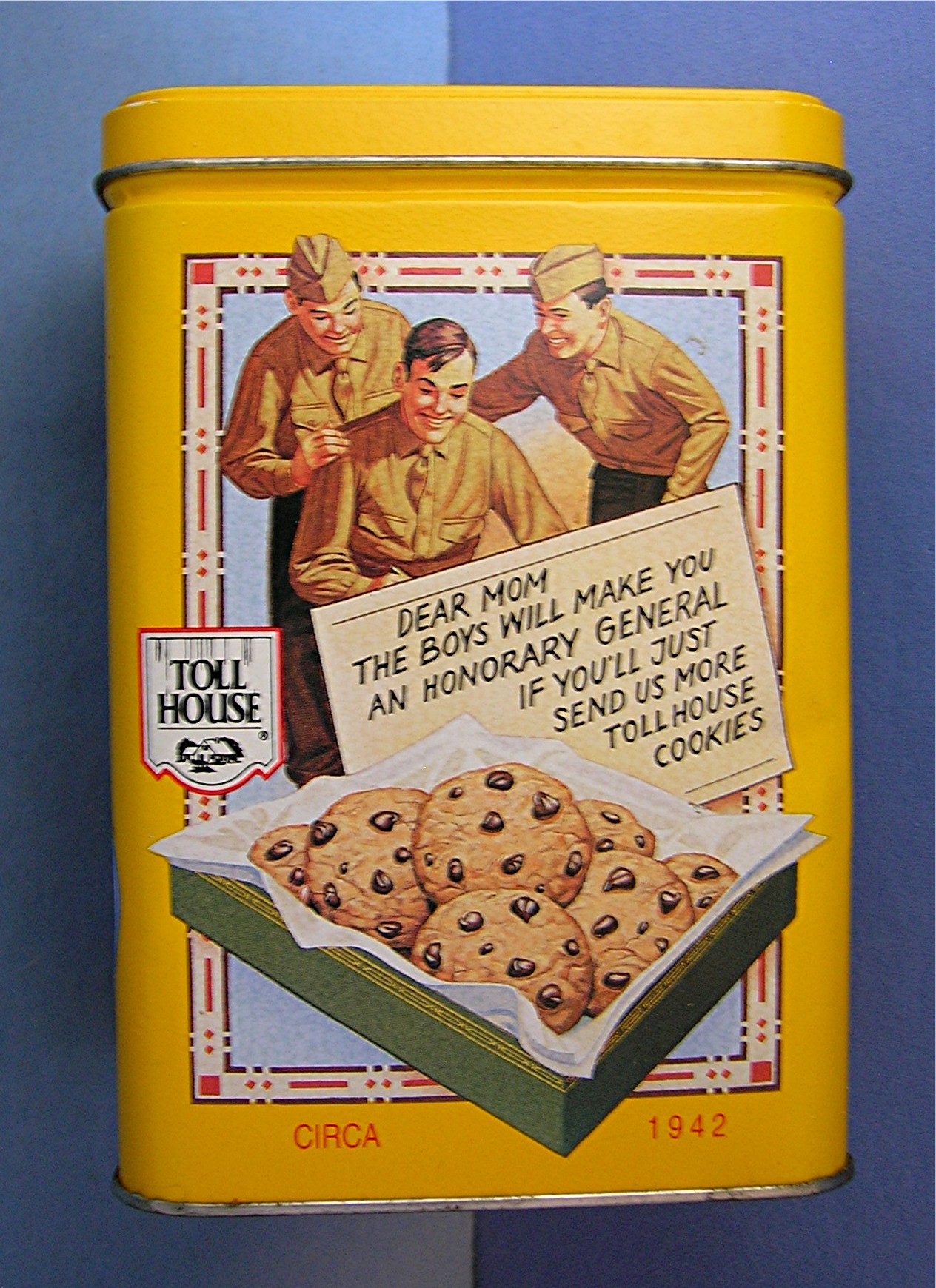 NESTLE Toll House Tin Canister  . . .