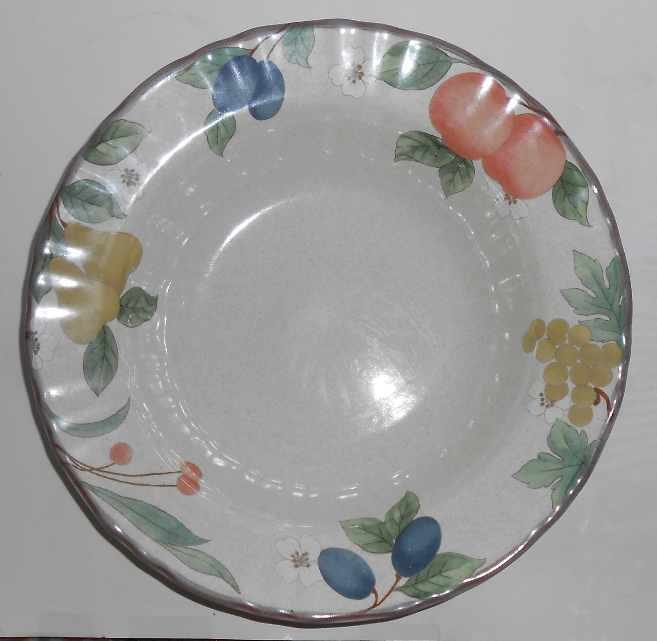 Mikasa China Fruit Panorama Vegetable Bowl