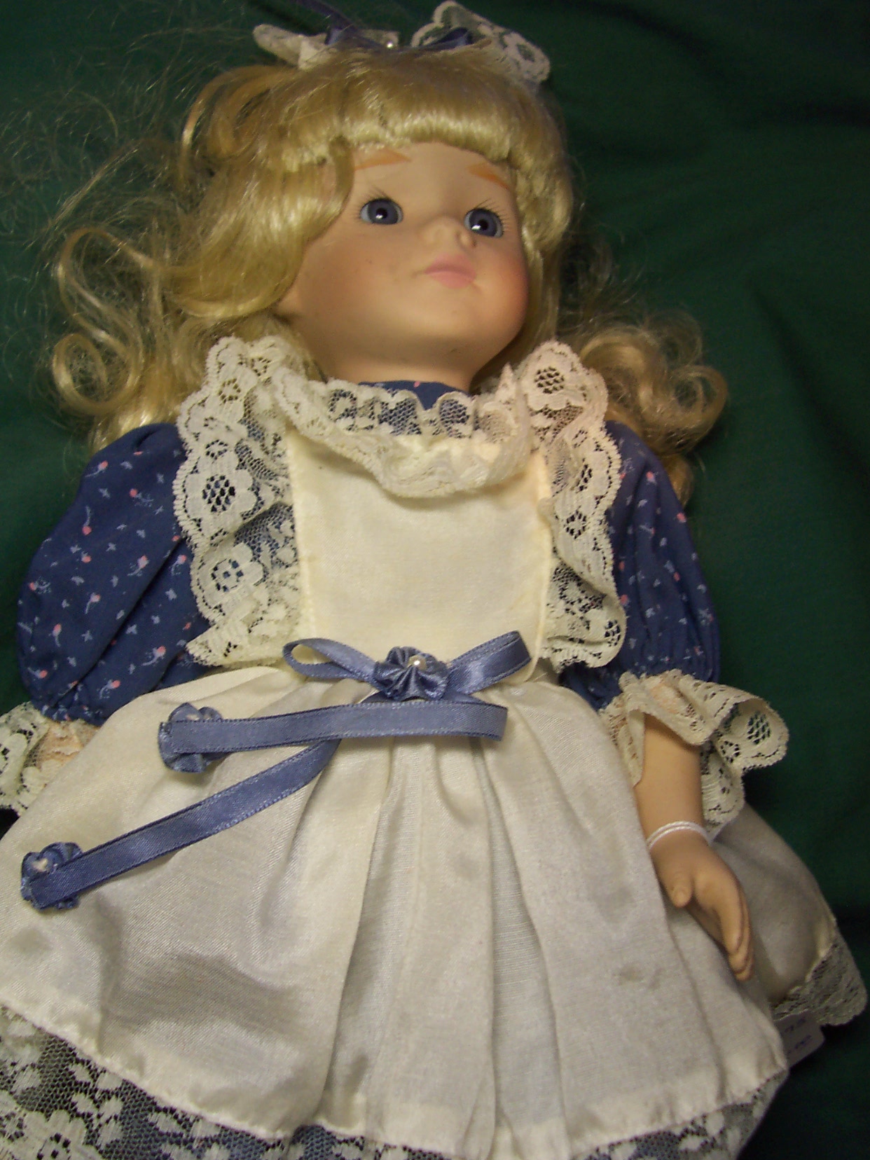 Porcelain Doll J C Penney 1992 16 inch