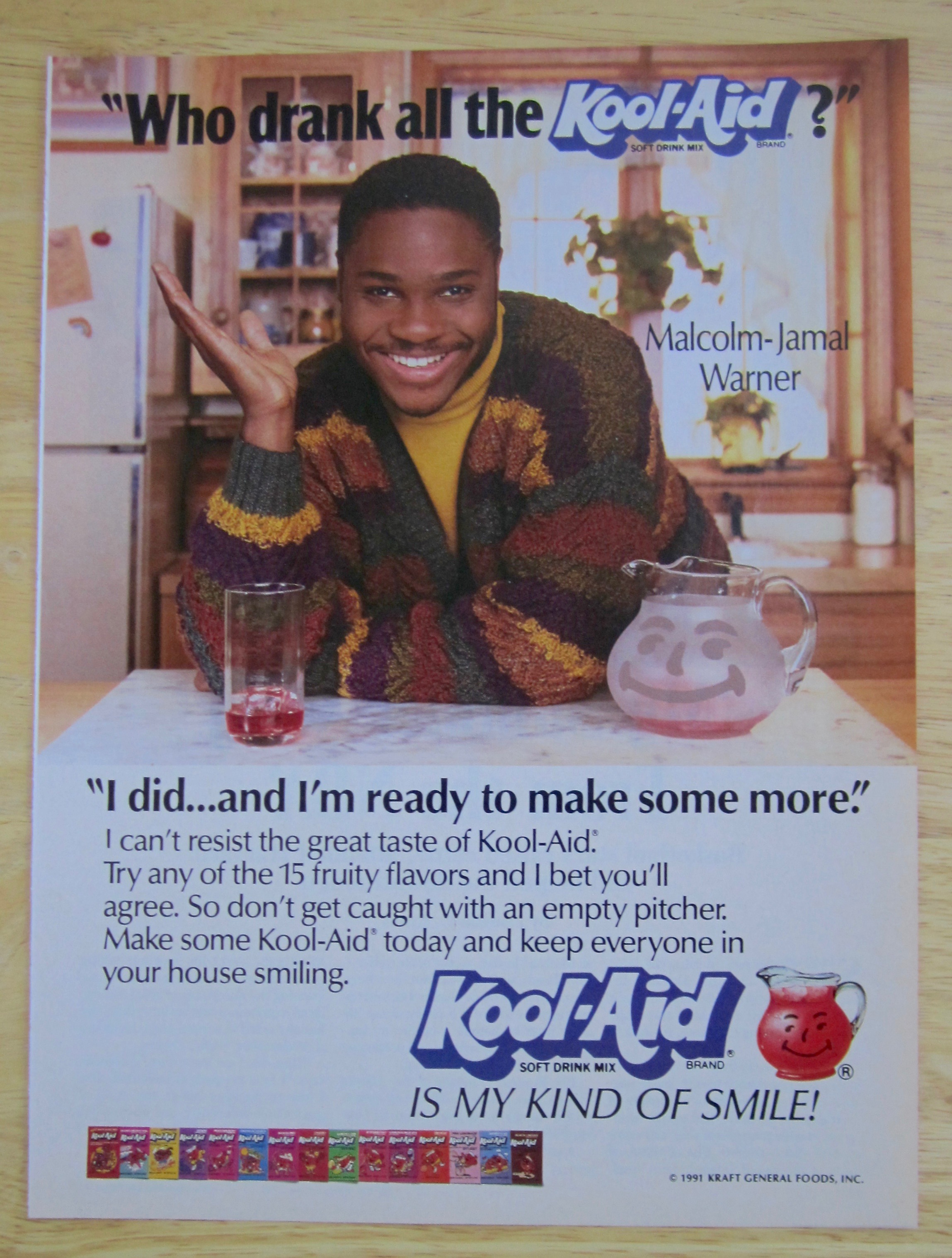 1991 Kool Aid with Malcolm Jamal Warner