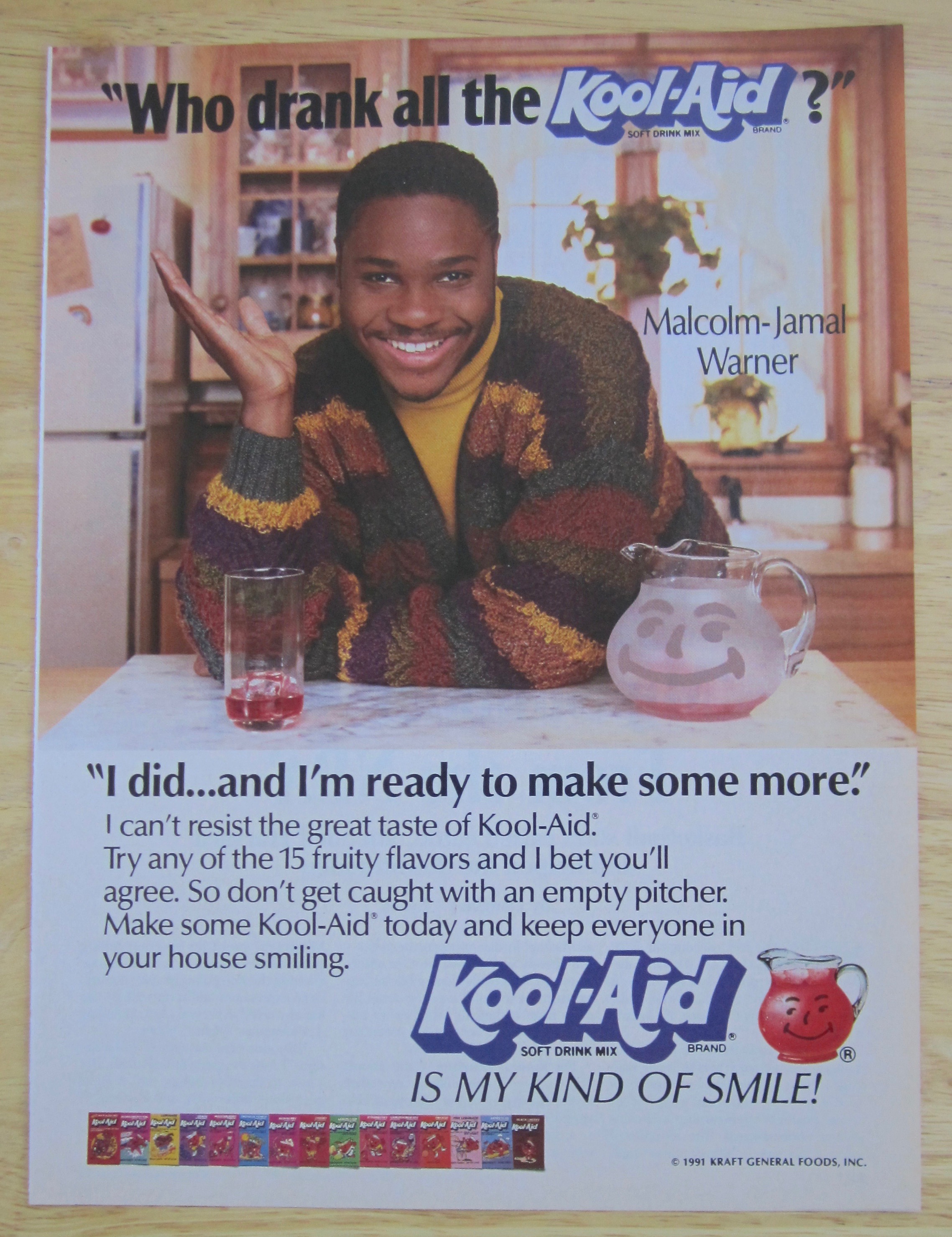 1991 Kool Aid with Malcolm Jamal Warner