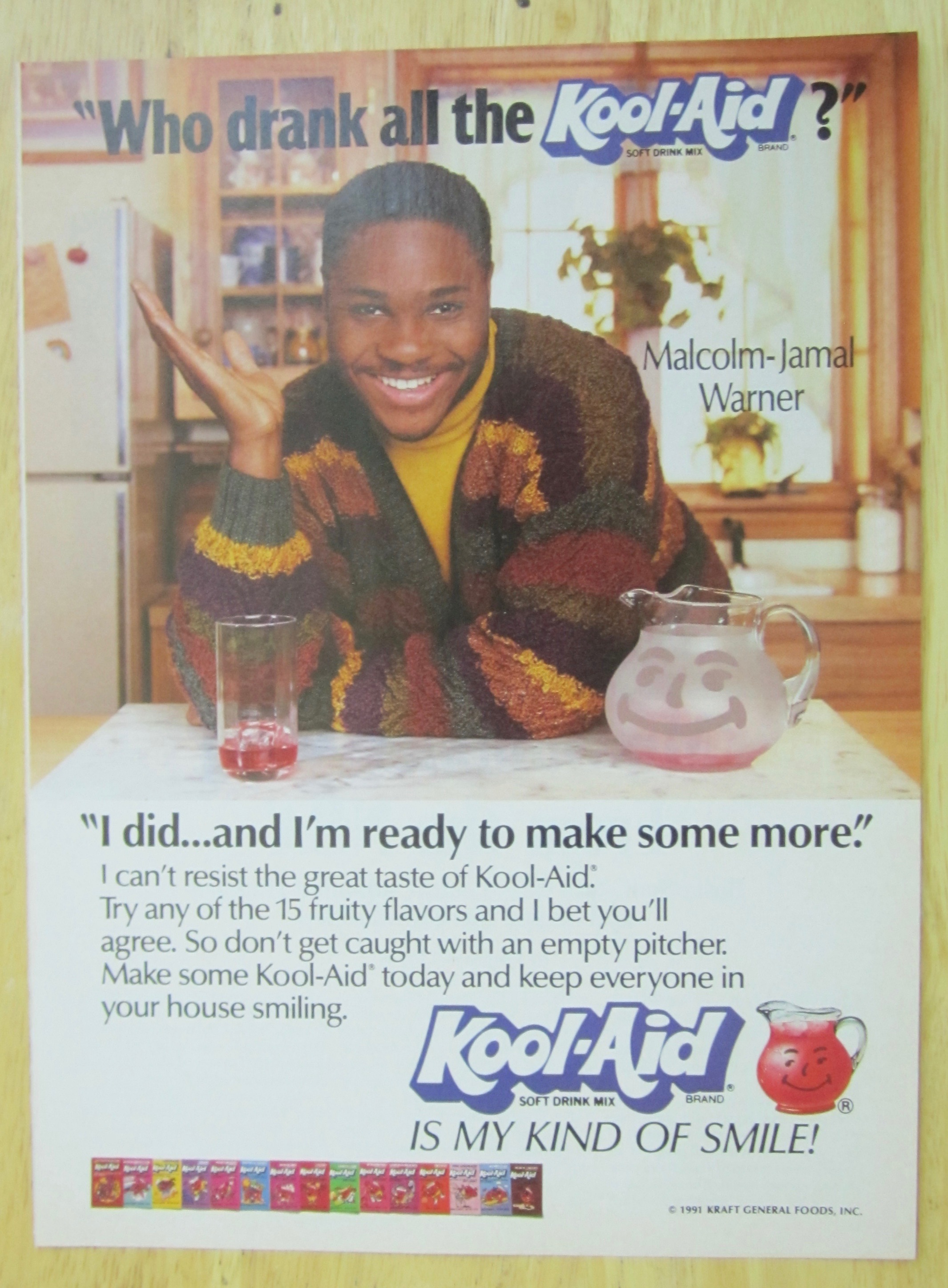 1991 Kool Aid with Malcolm Jamal Warner