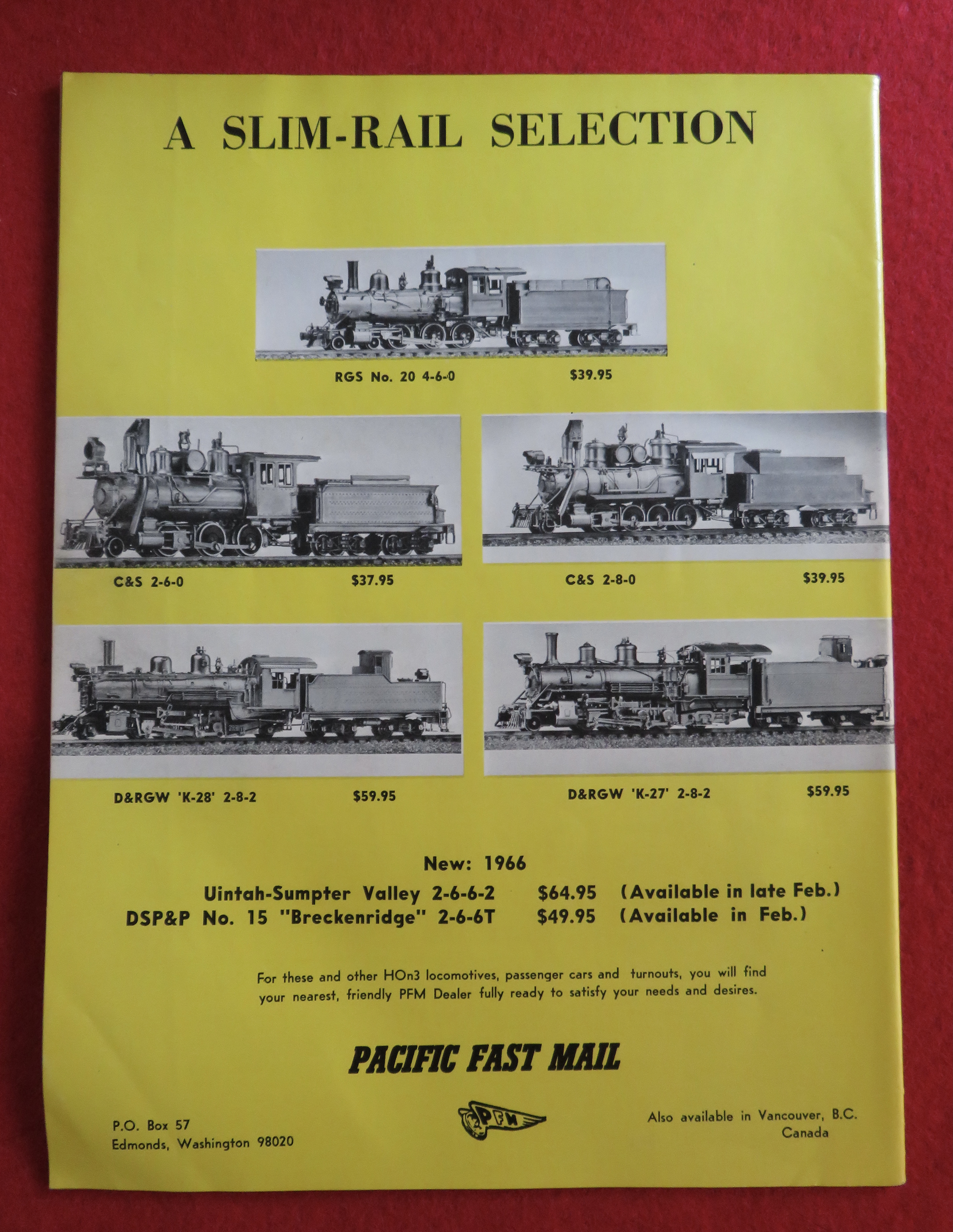 Railroad Model Craftsman Magazine January 1966
