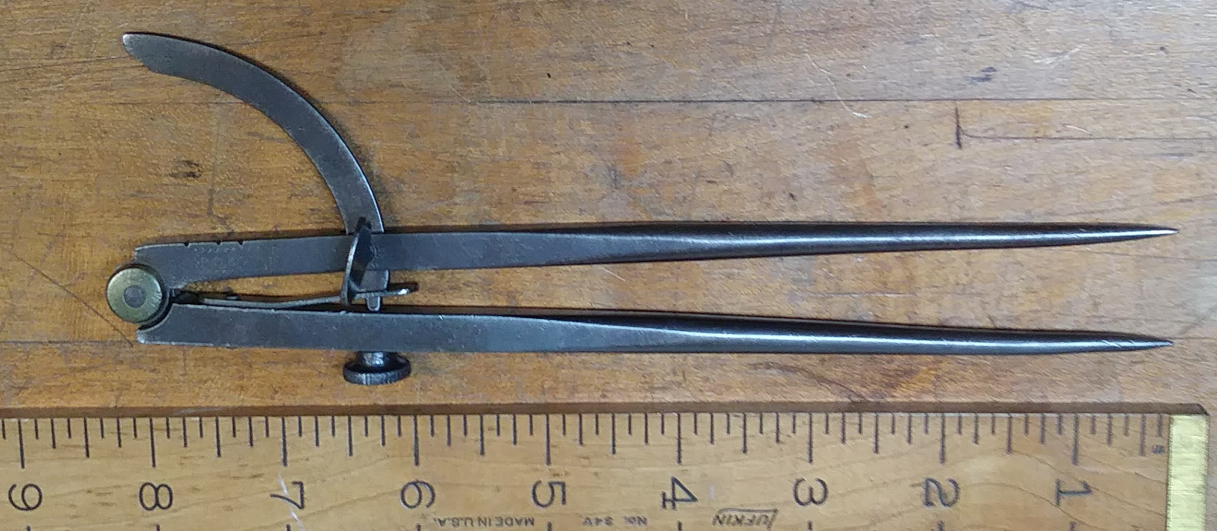 P.S. & W. Wing Divider 8 inch Peck, Stow & Wilcox