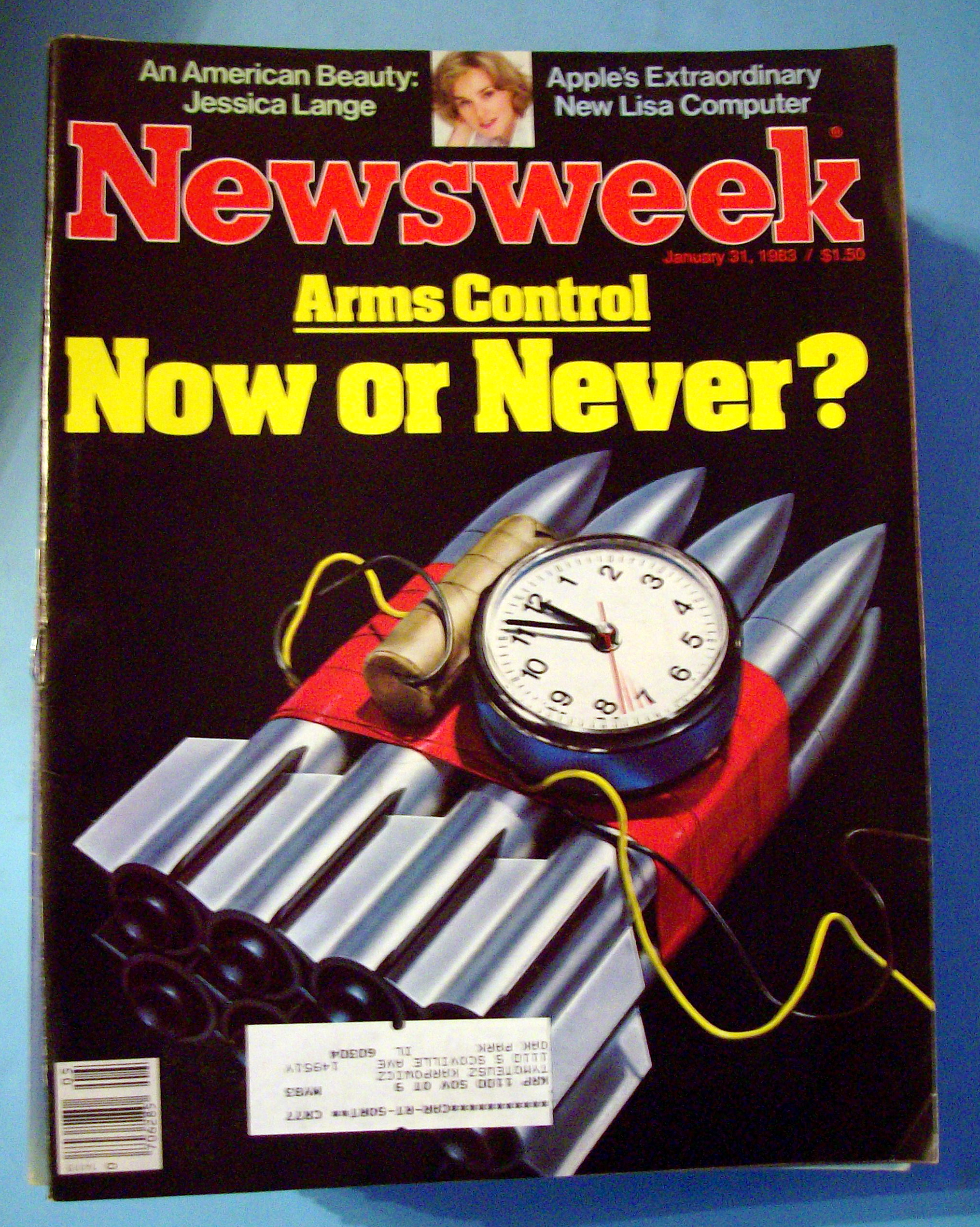 Newsweek Magazine - January 31, 1983 - Arms Control