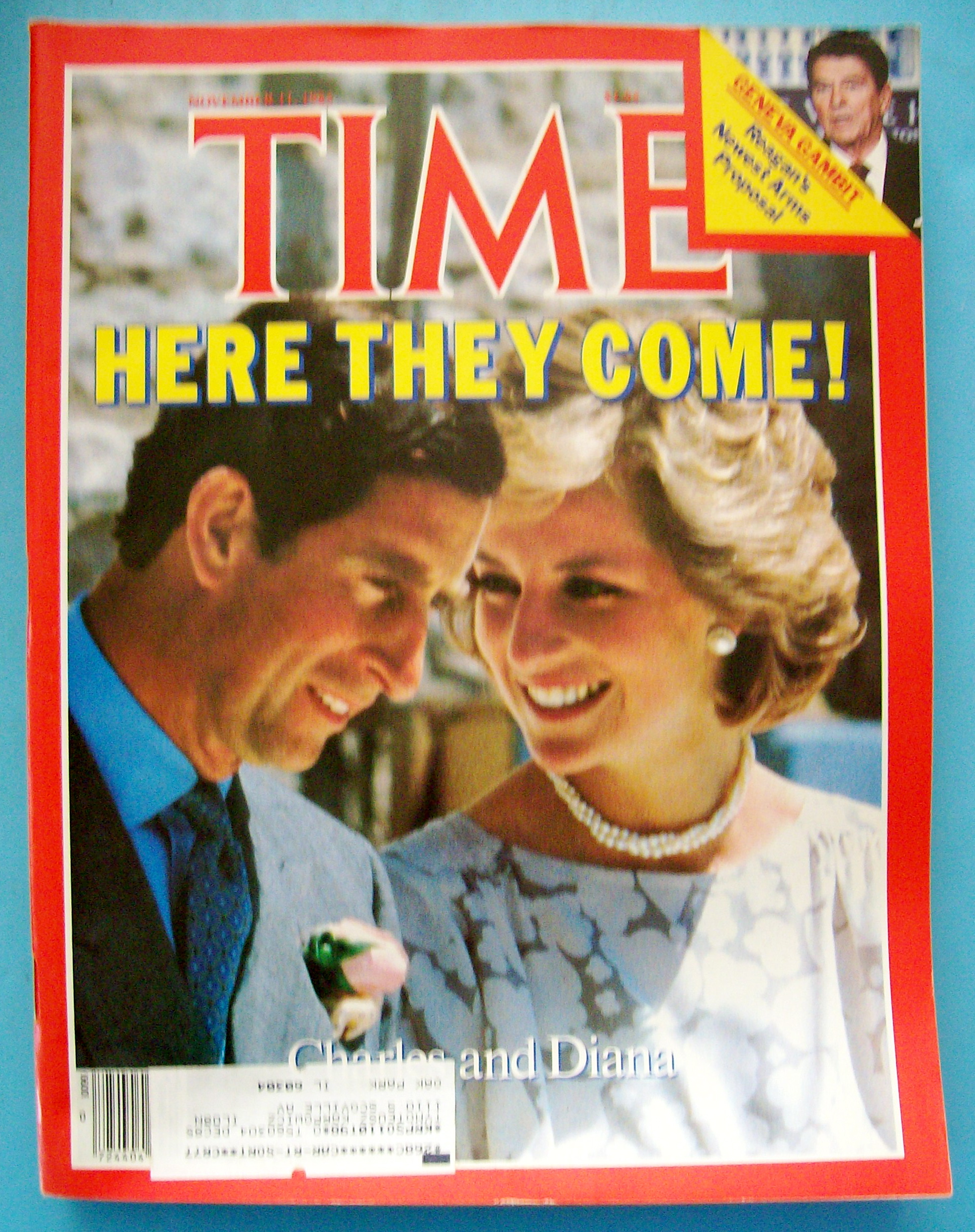 Time Magazine-November 11, 1985-Charles & Diana