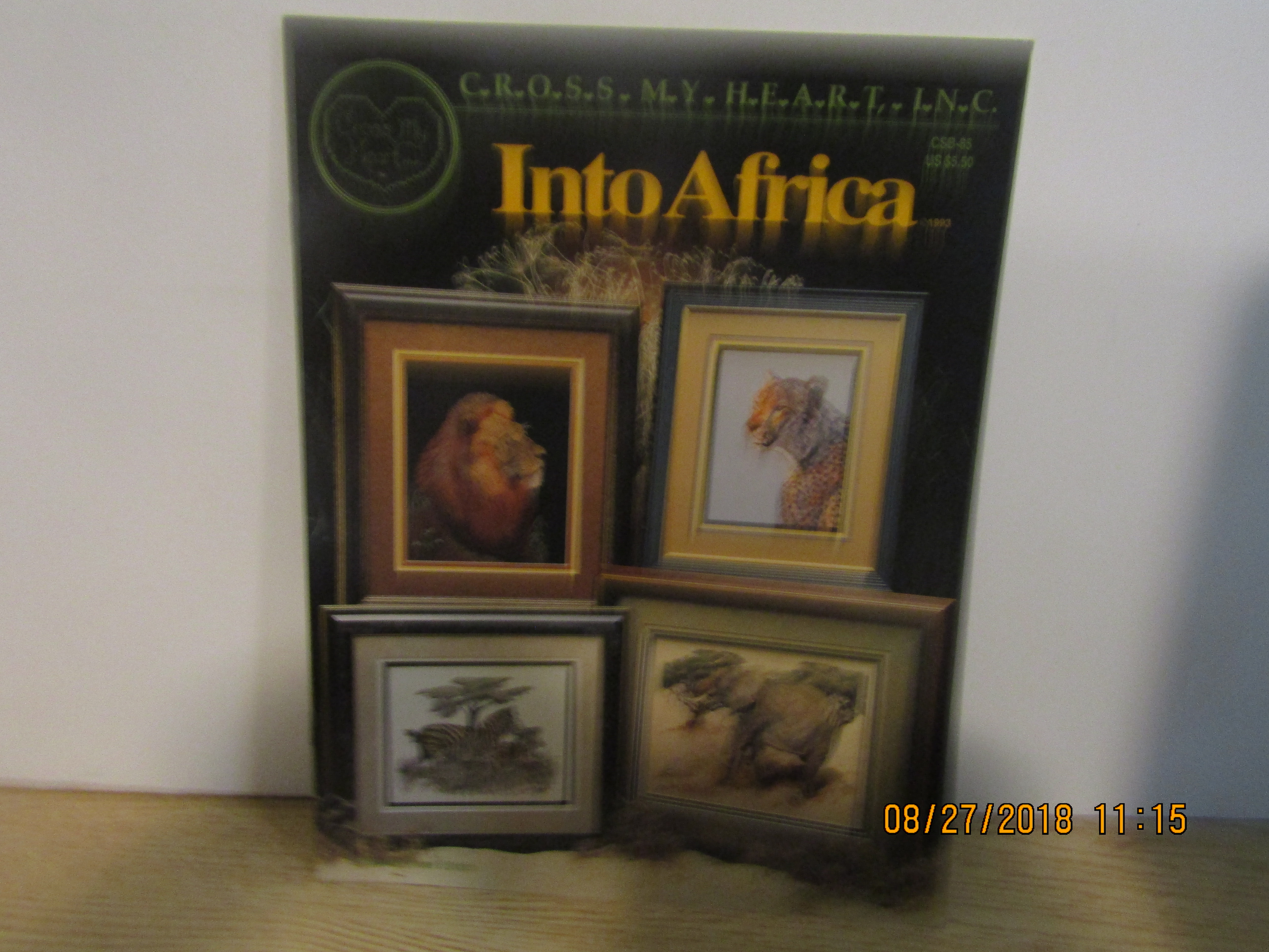 Cross My Heart Craft Book Into Africa #csb85