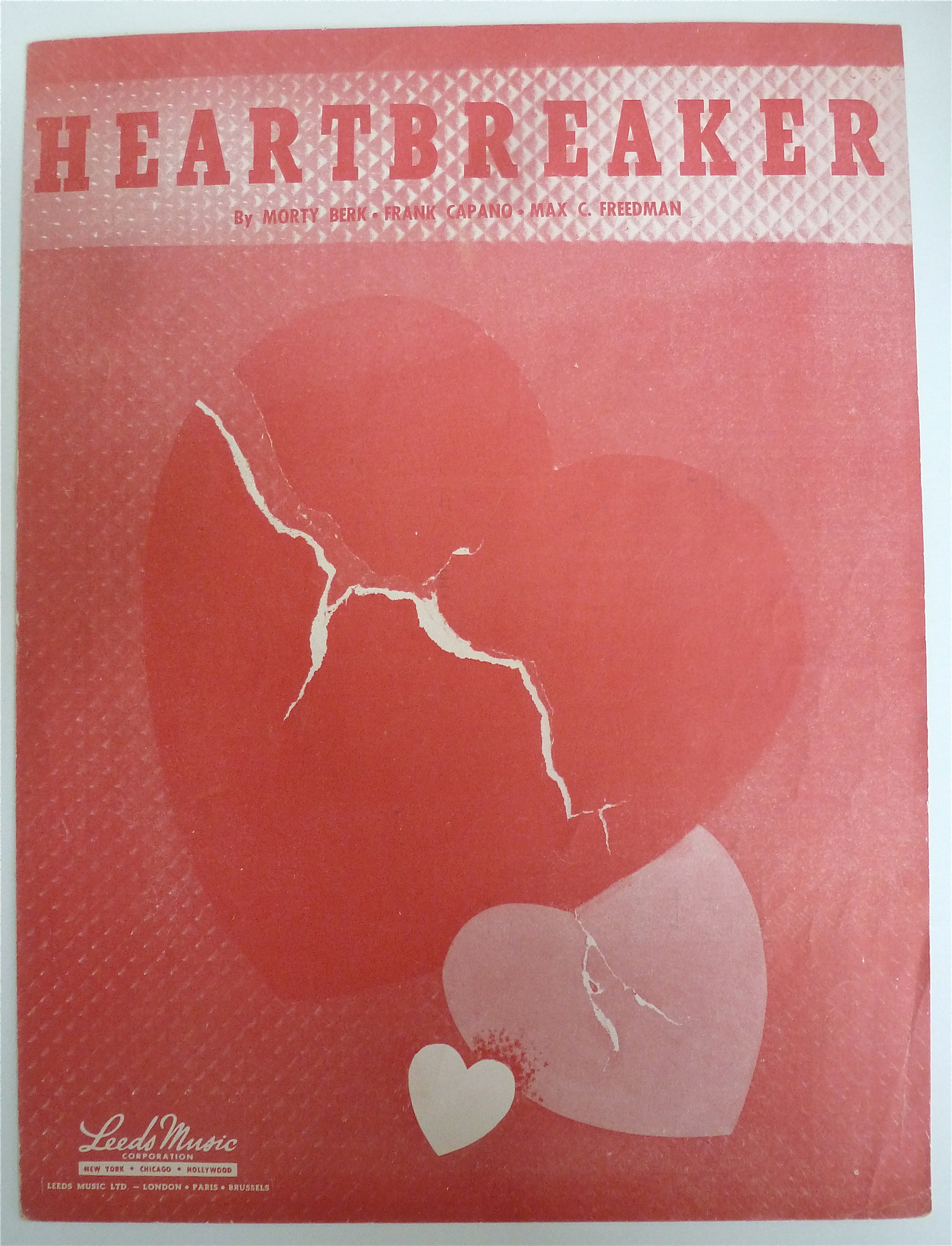 Sheet Music For 1948 Heartbreaker
