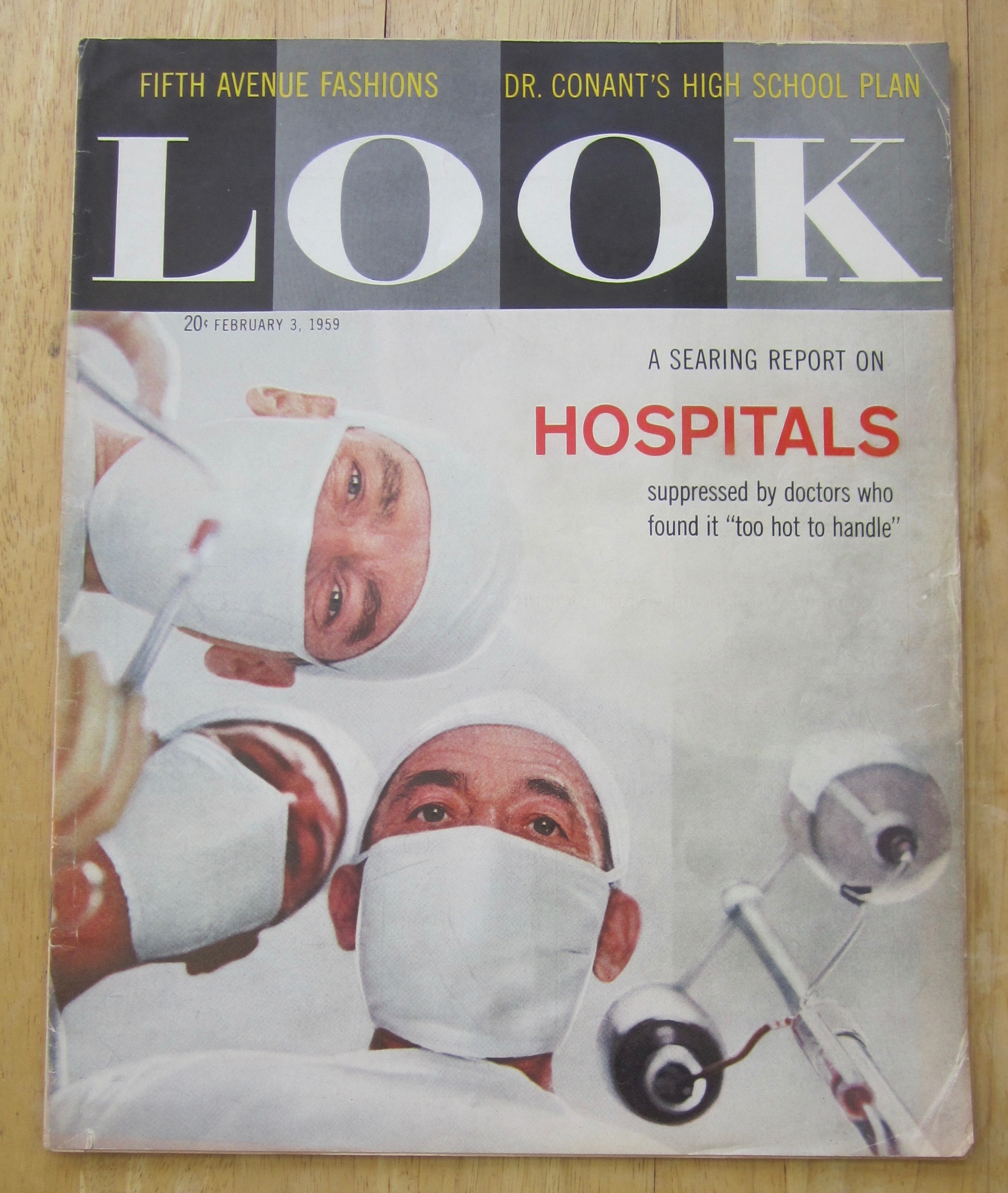 Look Magazine February 3, 1959 Hospitals