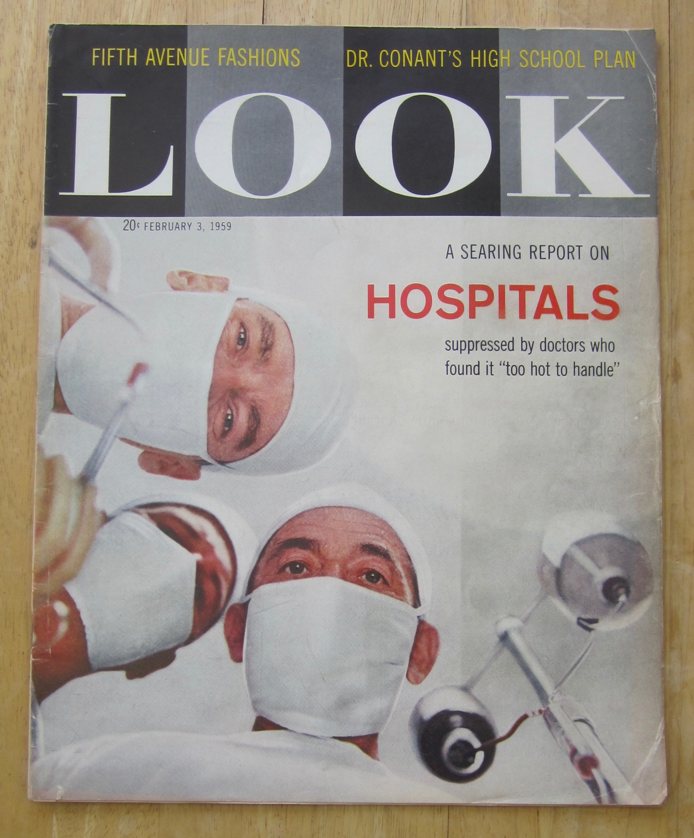 Look Magazine February 3, 1959 Hospitals
