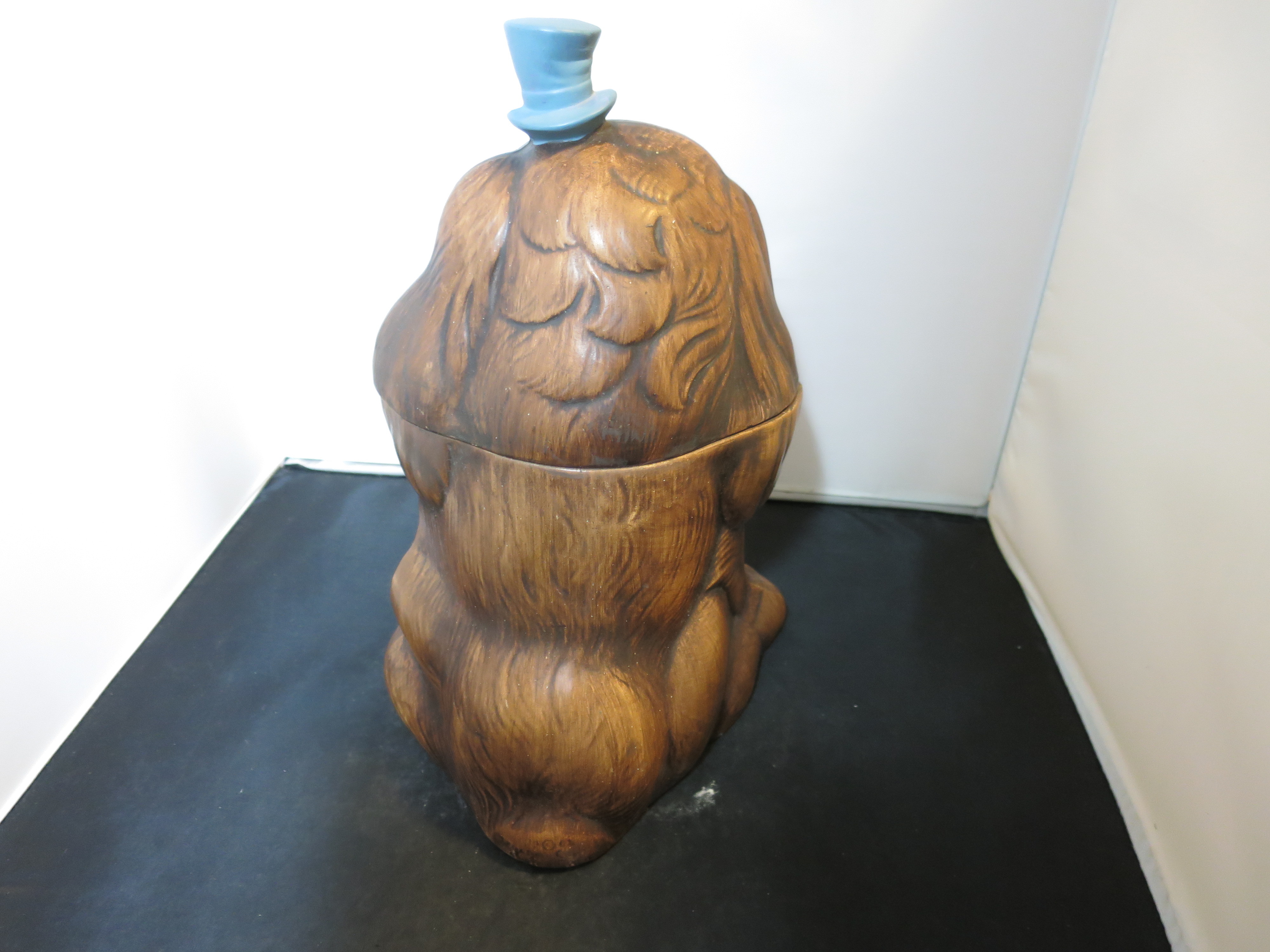 Dog Cookie Jar Treasure Craft Cocker Spaniel with hat