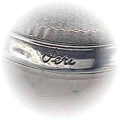 Compact Sterling Silver English Hallmark