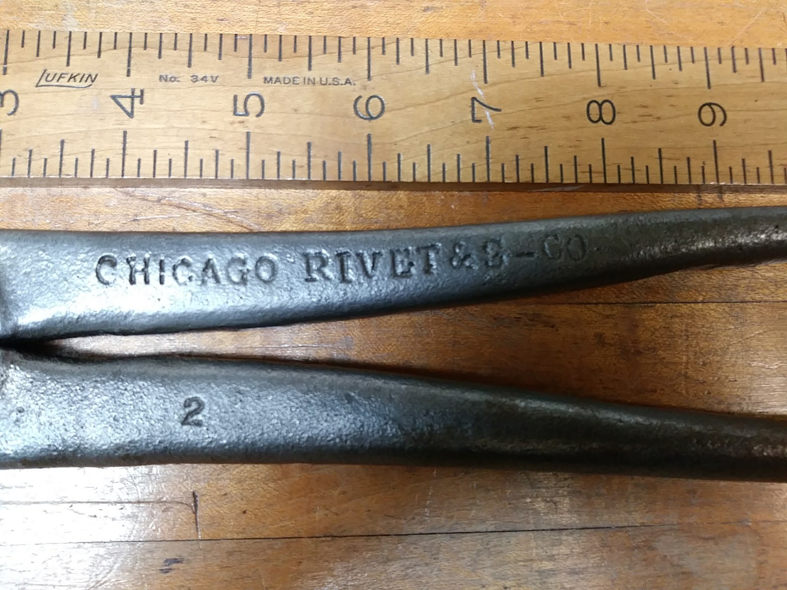 Chicago Rivet Pliers 1922 Patented
