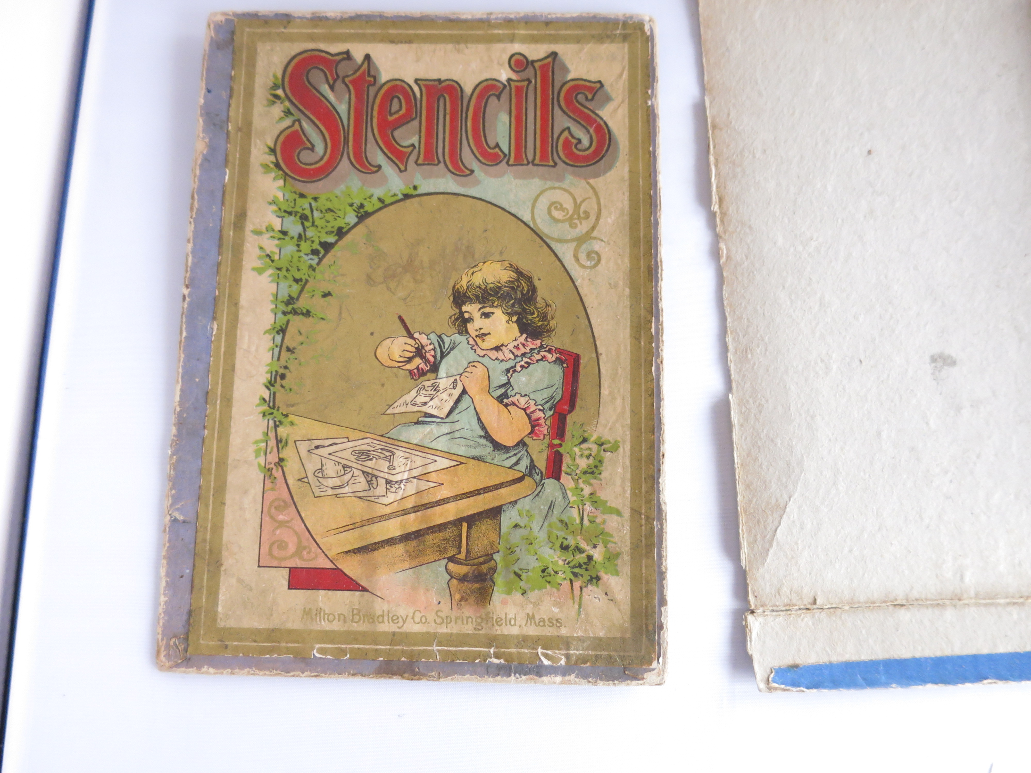 Milton Bradley Circus Stencils early 1900s