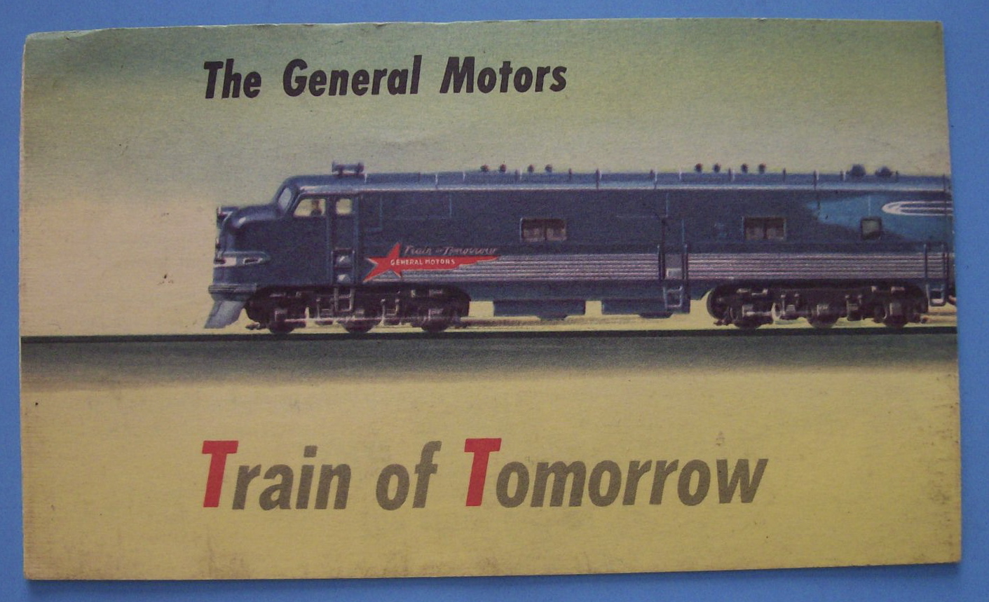 1933 Century Of Progress General Motors Souvenir