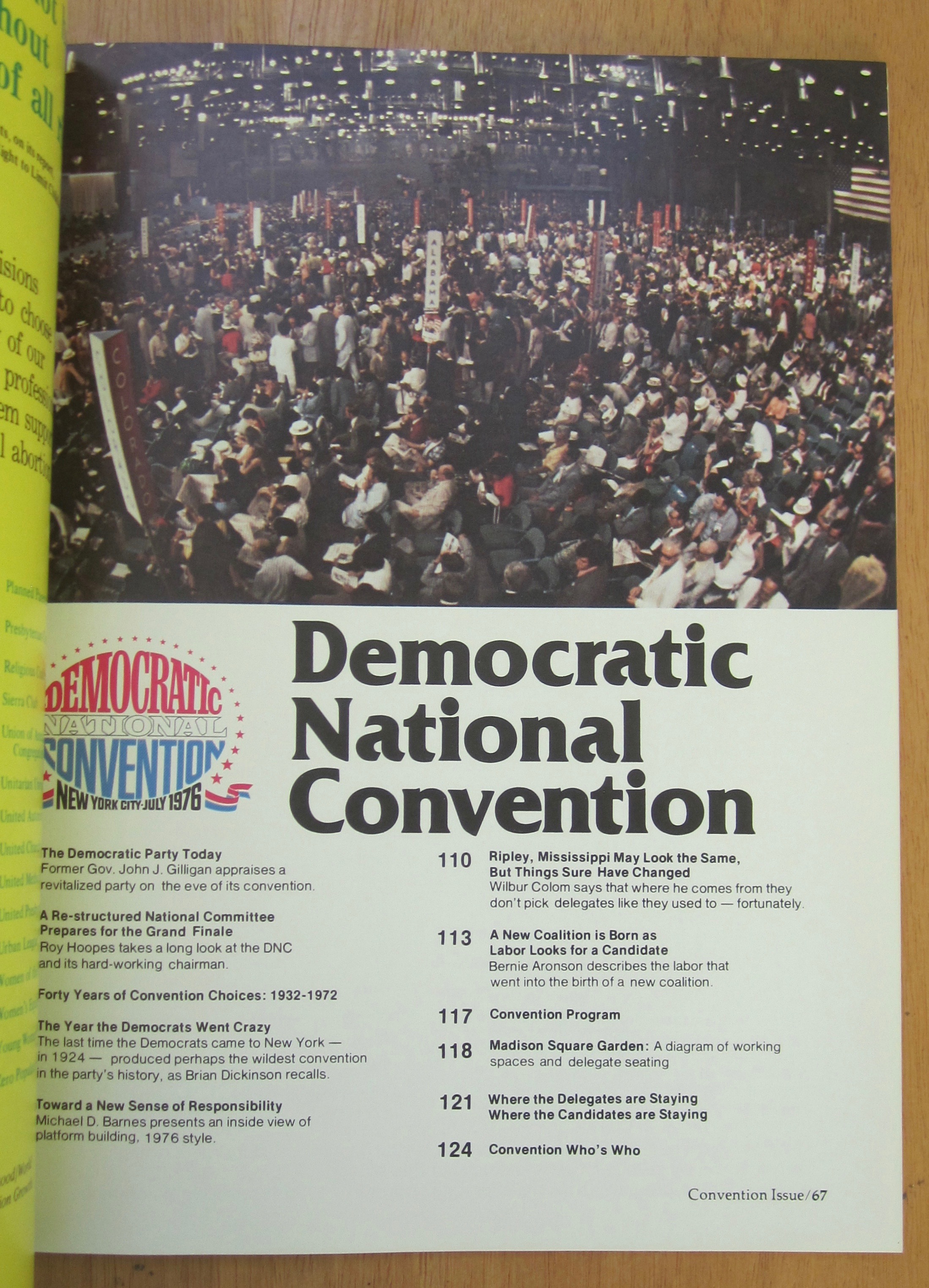 1976 Democratic Review (Special Convention Issue)