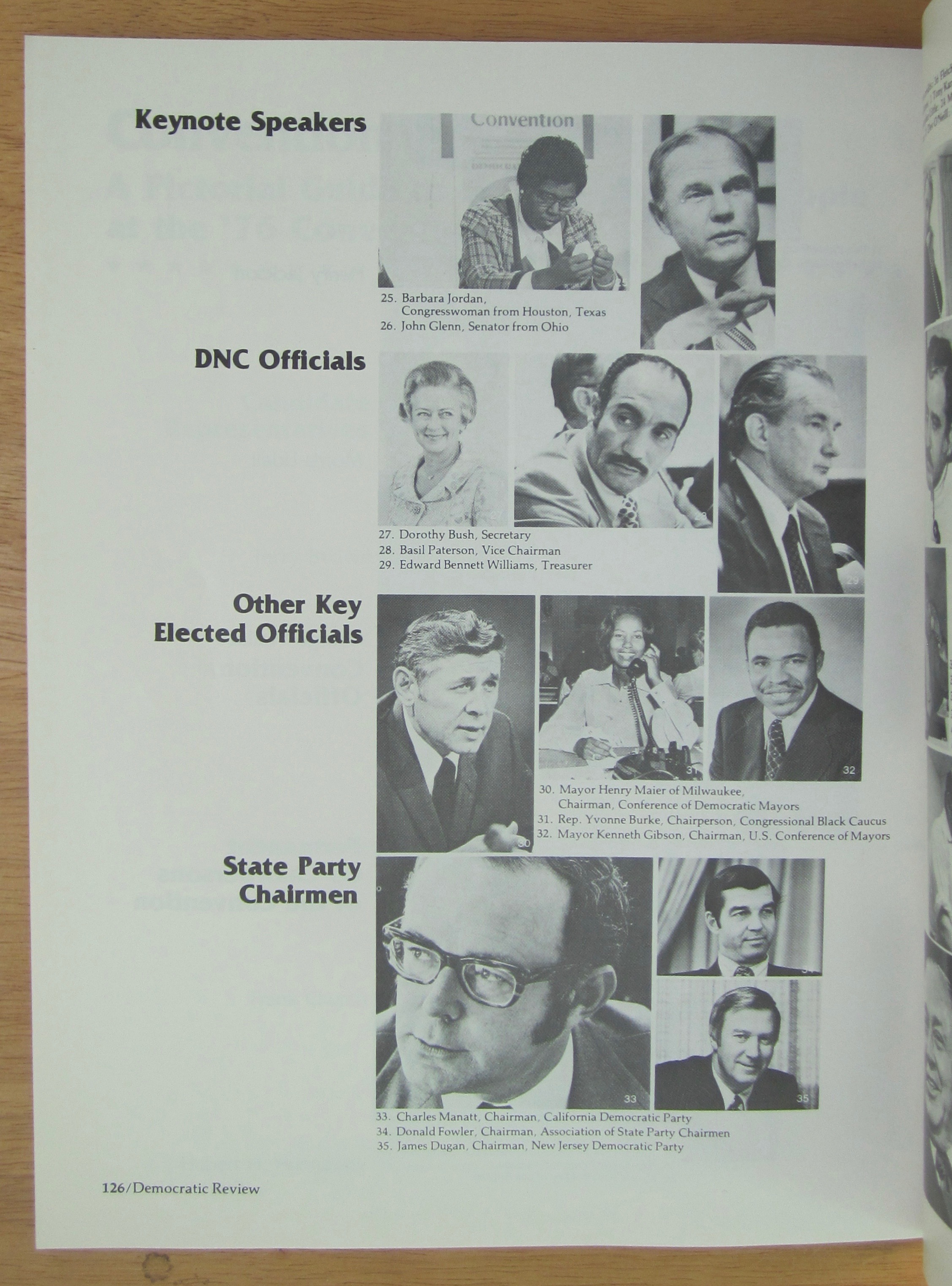 1976 Democratic Review (Special Convention Issue)