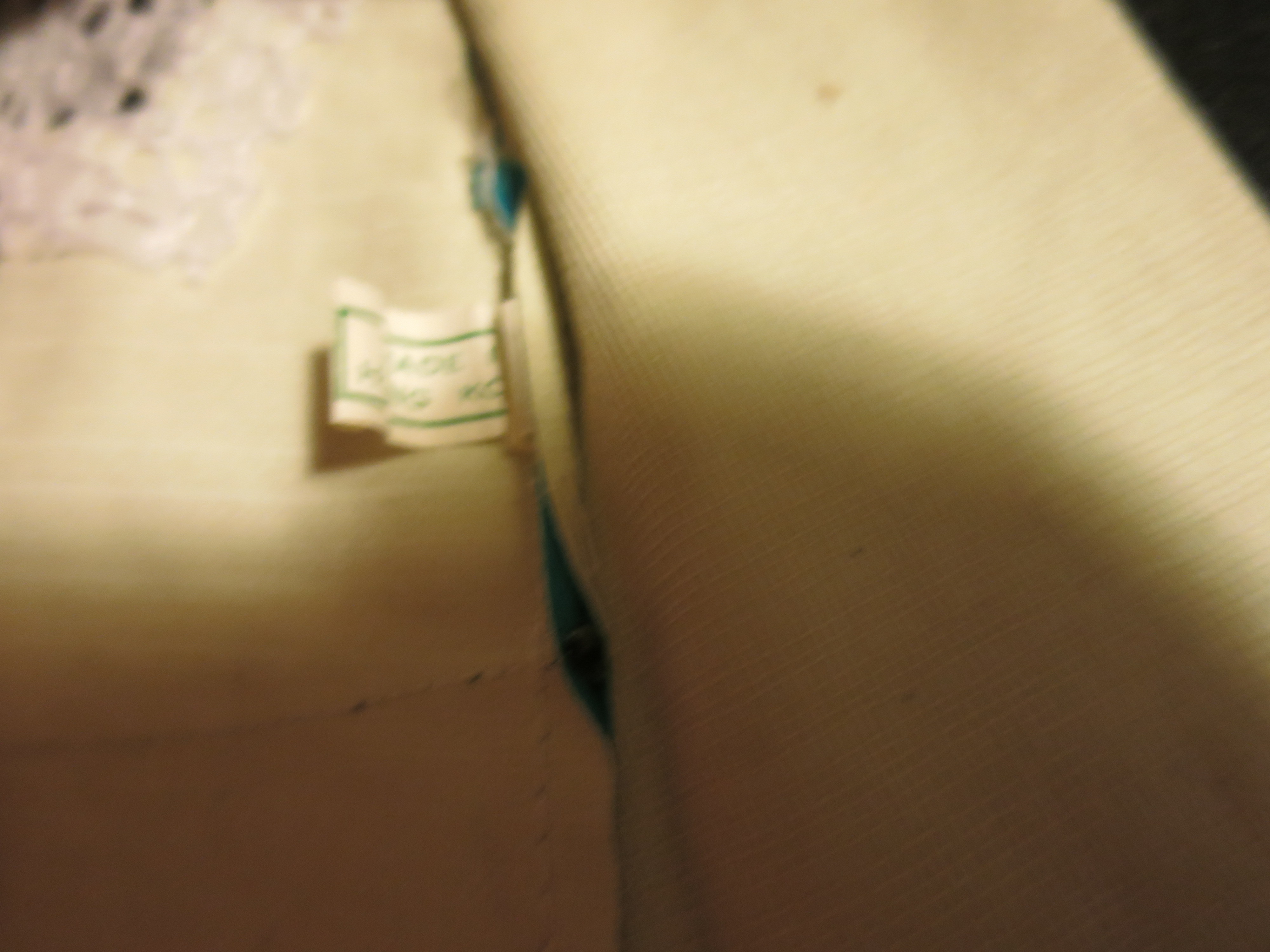 Vintage Doll Dress Made in Hong Kong tagged