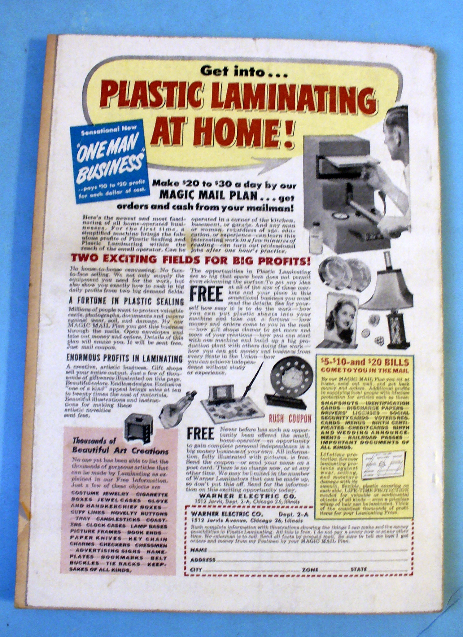 Popular Science-January 1952-Willys Makes Light Car