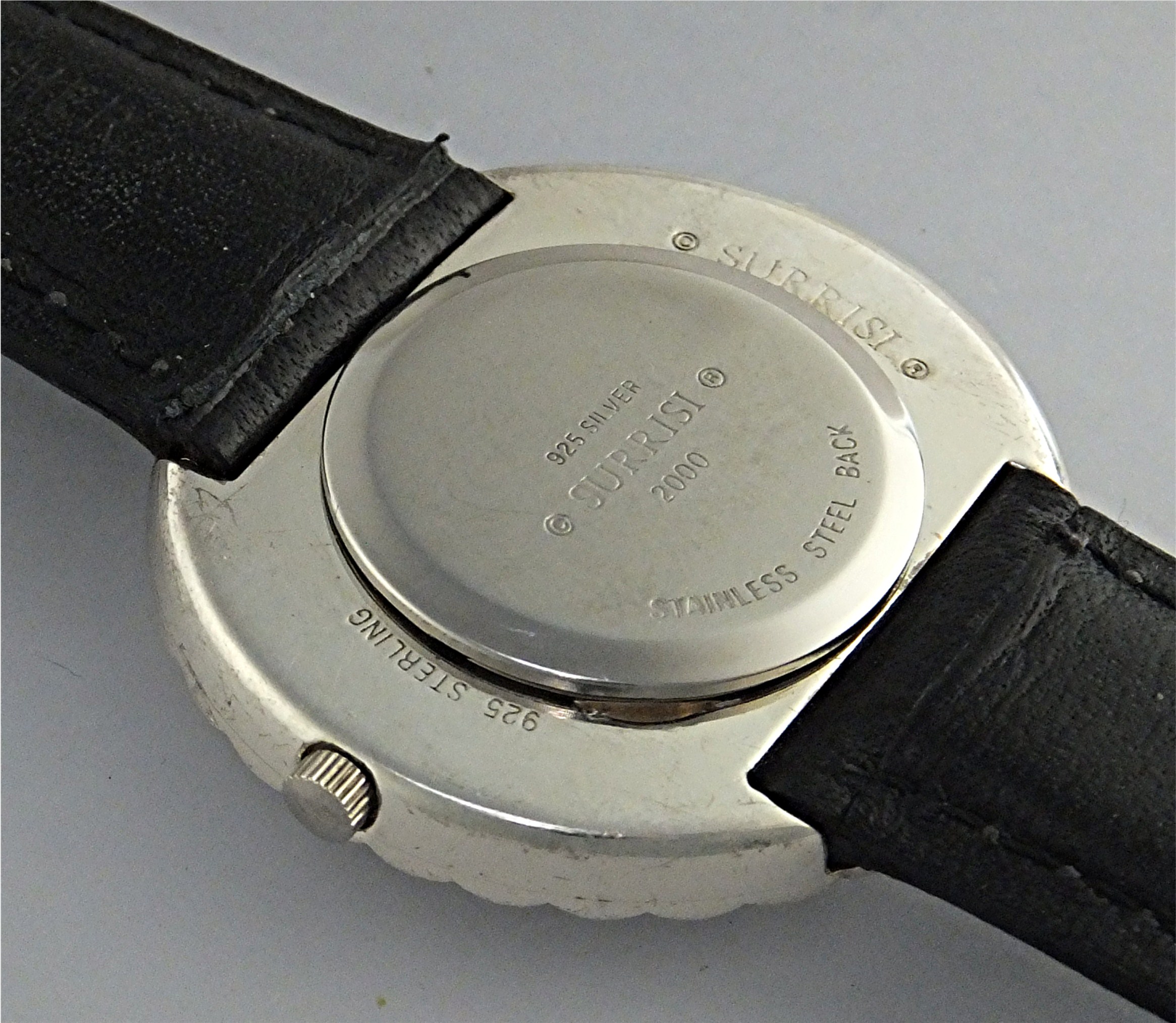 SURRISI Sterling Silver Mother of Pearl Wristwatch