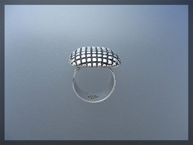 Taxco Mexico Sterling Silver Signed Ring HBB