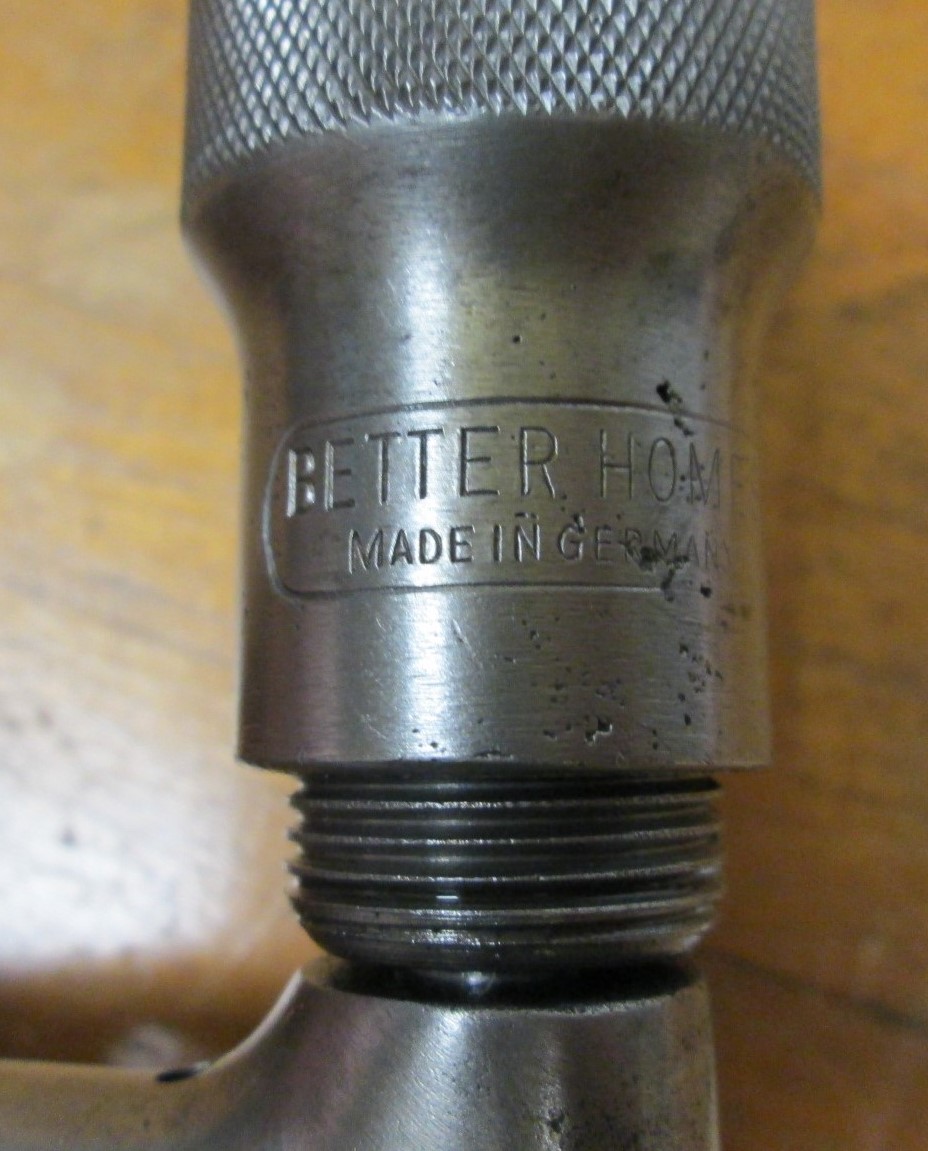 Better Homes Auger Bit Brace 10 inch Germany