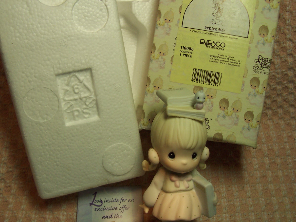 Precious Moments Figurine September MIB 1988