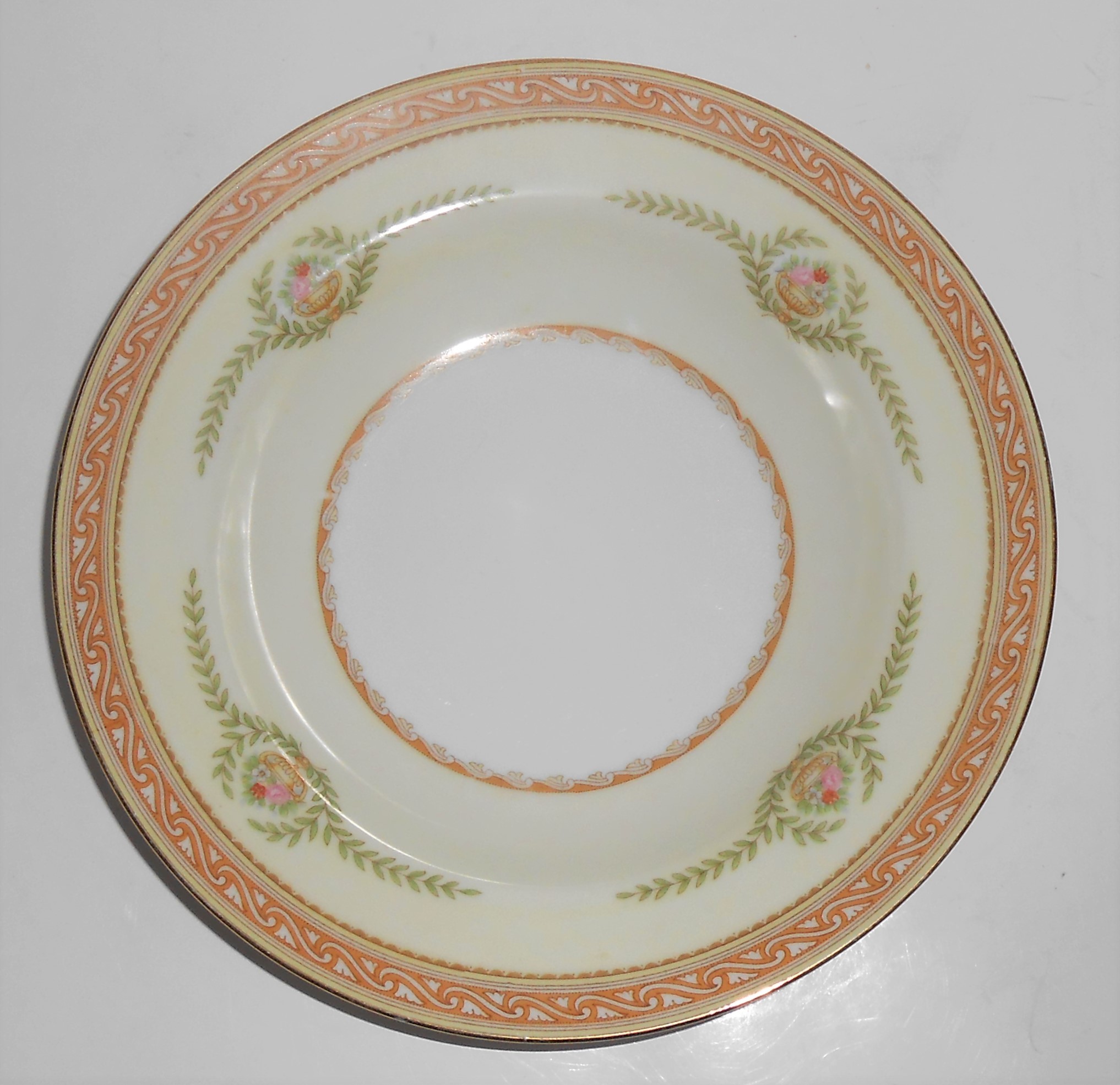 Noritake China Porcelain Durer w/Gold Rimmed Soup
