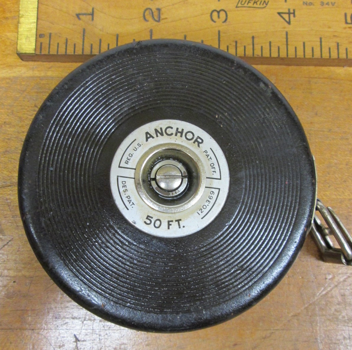 Lufkin Tape Measure 50 Foot Anchor JR. Leather