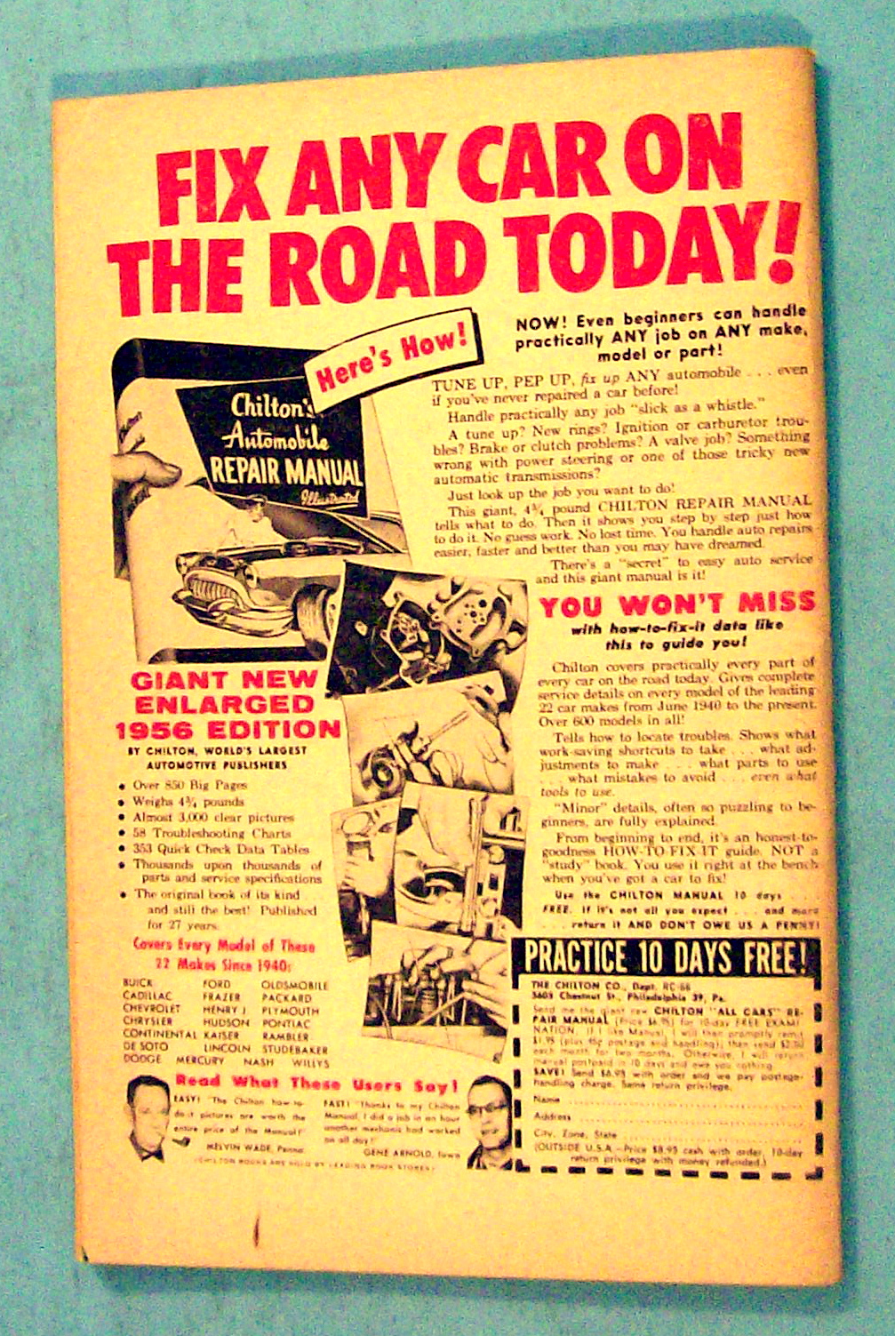 Rod & Custom June 1956 Hot Rod Showcase