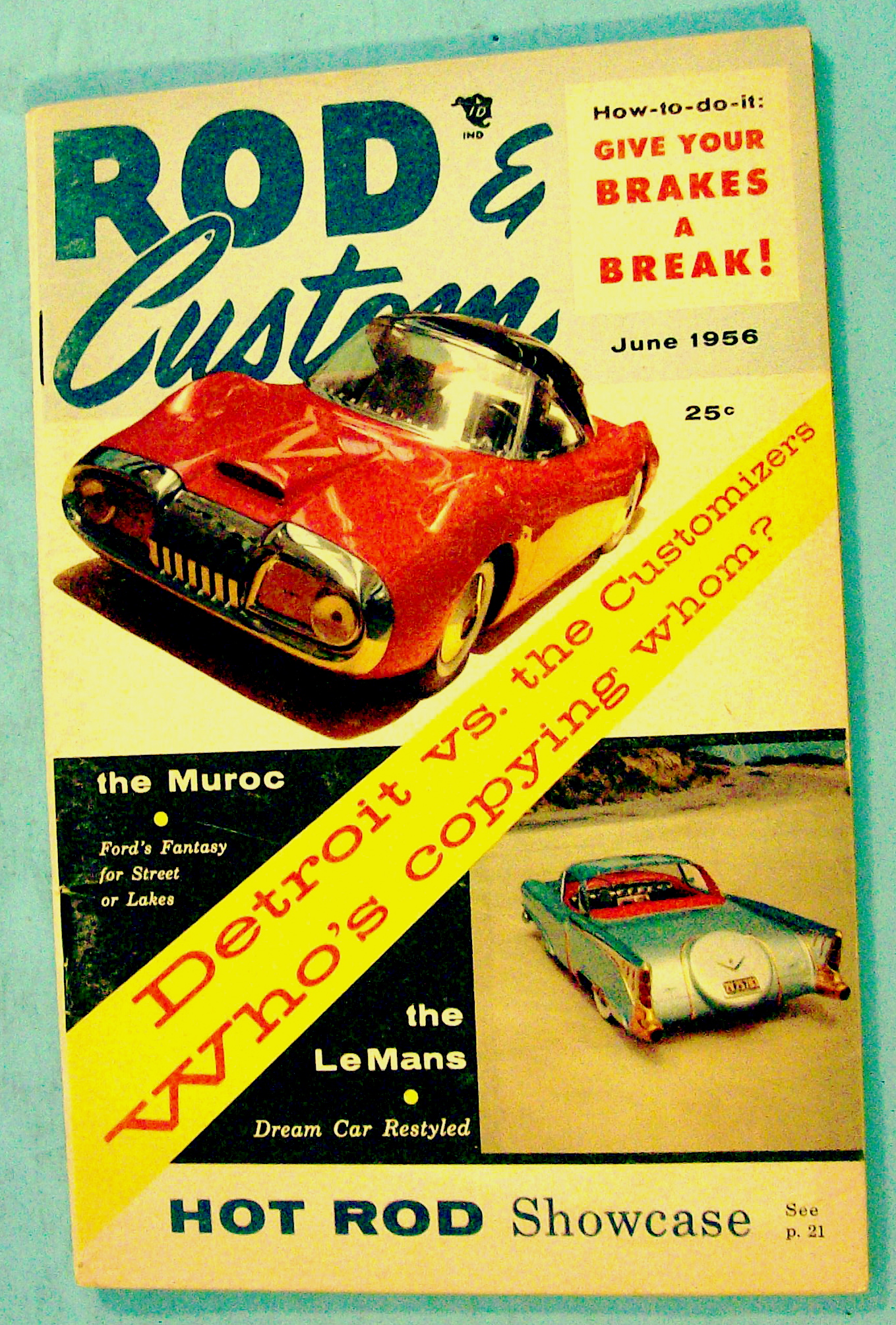 Rod & Custom June 1956 Hot Rod Showcase
