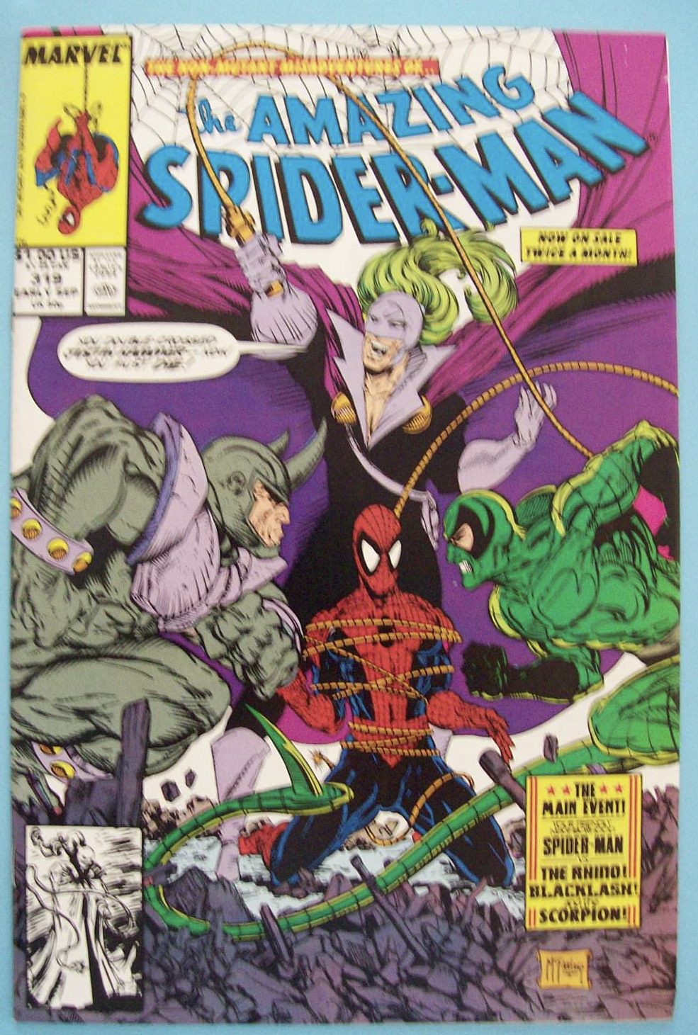 Spider-Man Comics - Early Sept 1989 - The Scorpion